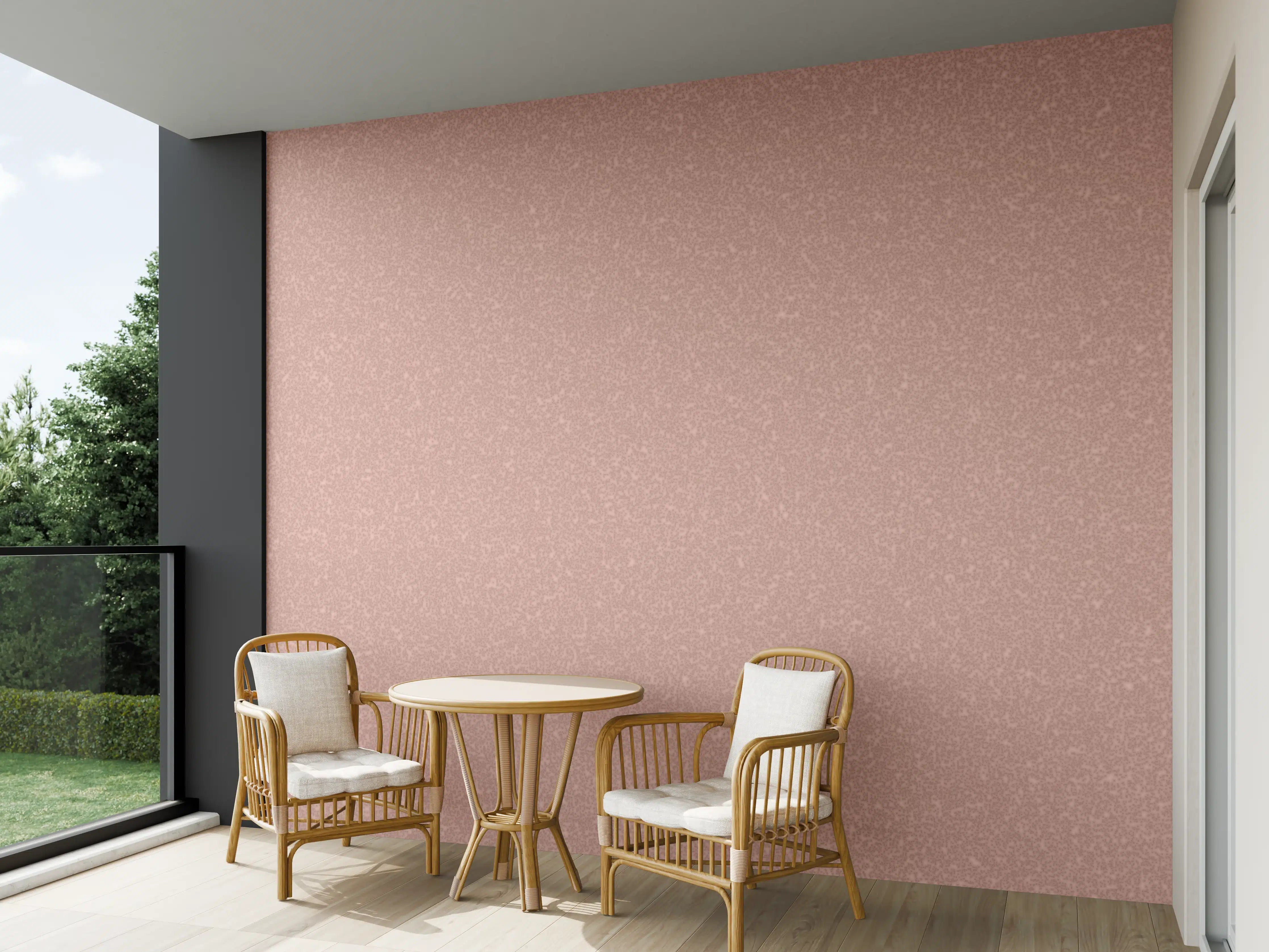Wandverkleidung außen - Rosa Wandtextur - Korallenfarbe