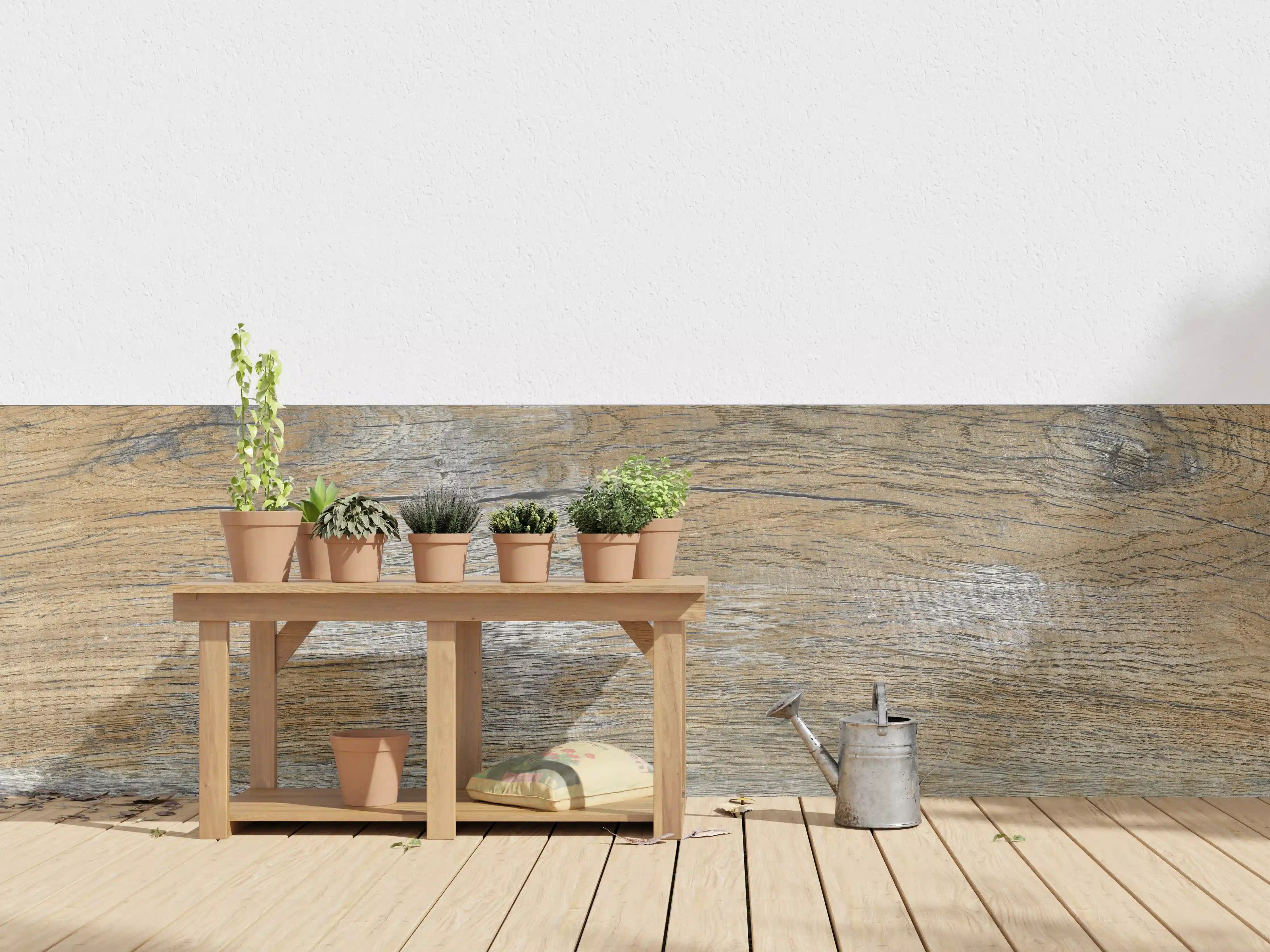 Wandverkleidung außen - Rustikale Holz Textur
