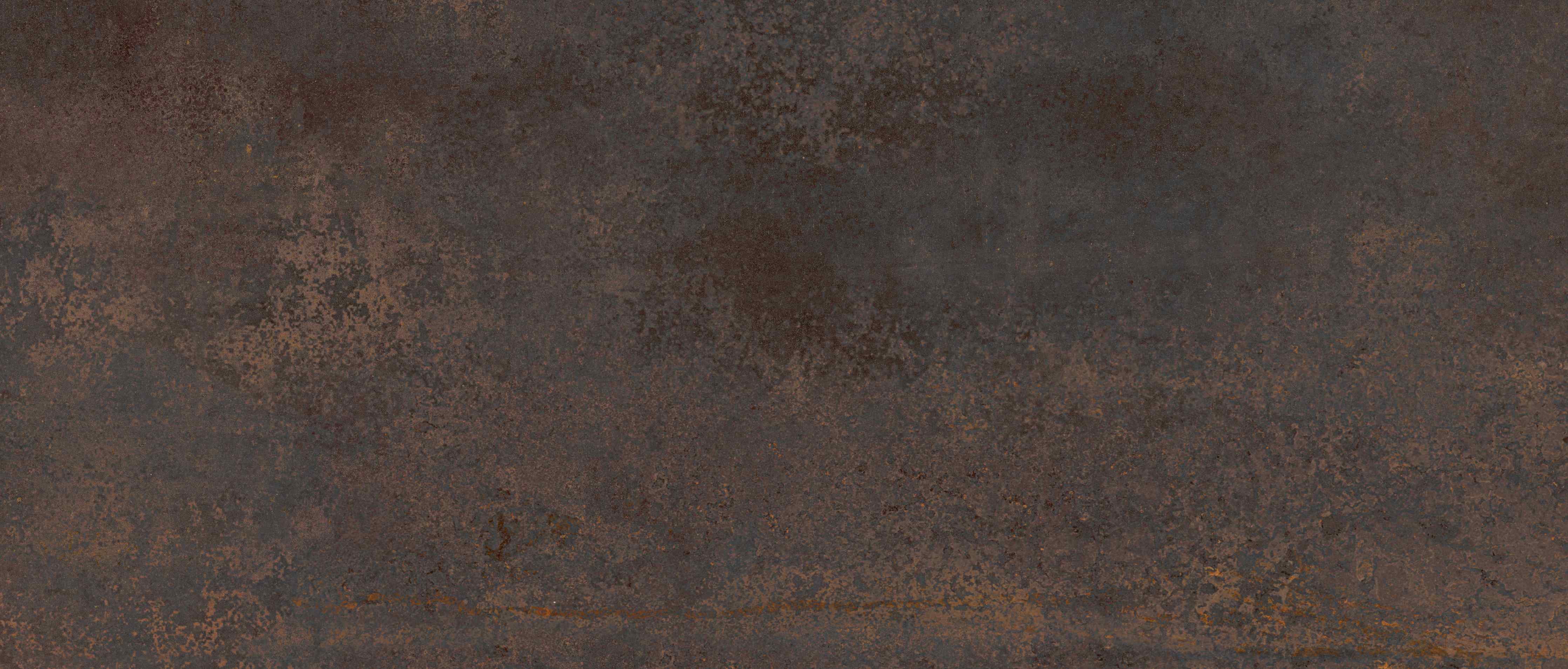 Wandverkleidung außen-Rustikale Metalltextur mit dunklen, erdigen Tönen