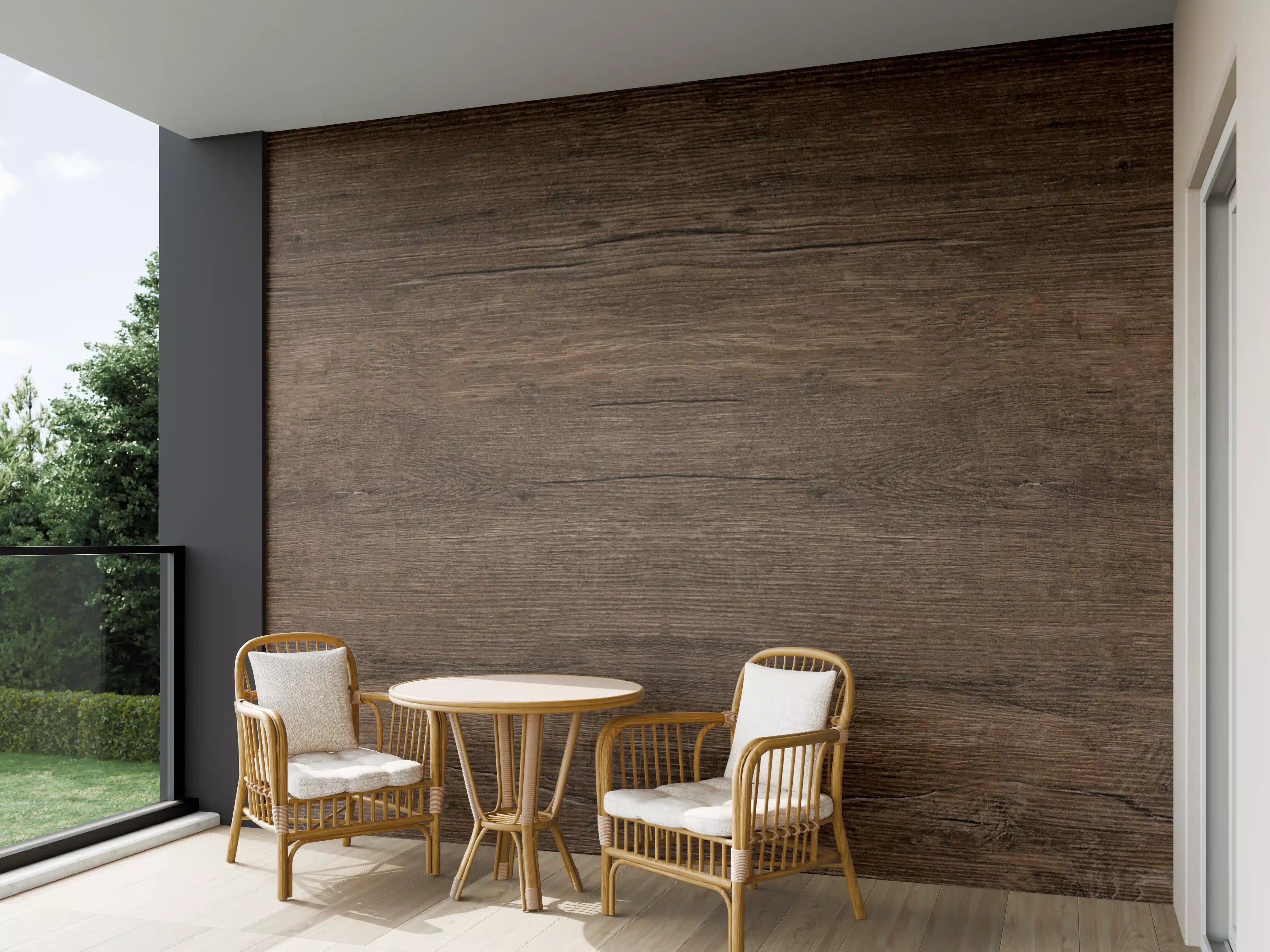 Wandverkleidung außen - Sanfte Grautöne im Holzdesign