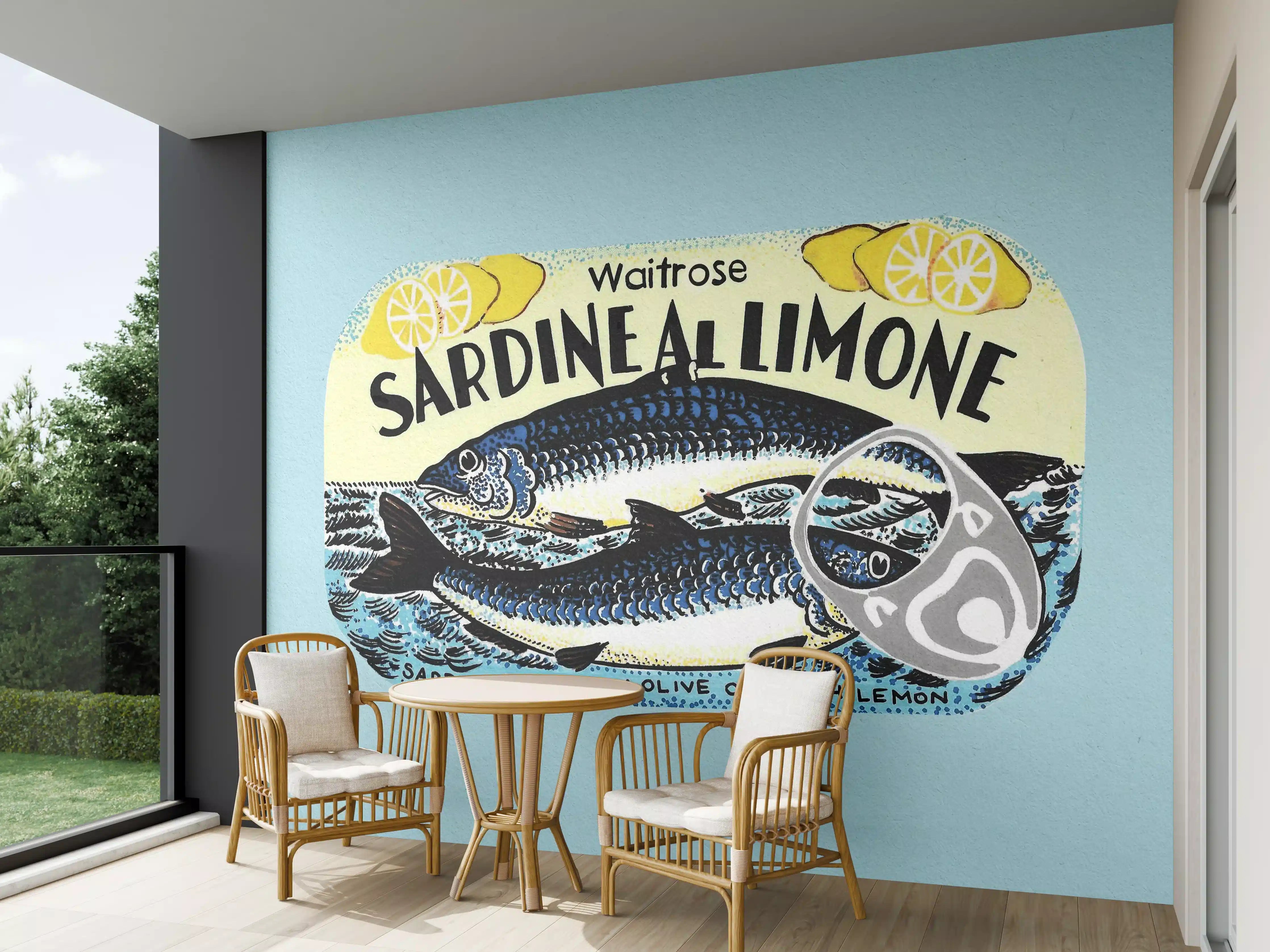 Wandverkleidung außen - Sardine Al Limone