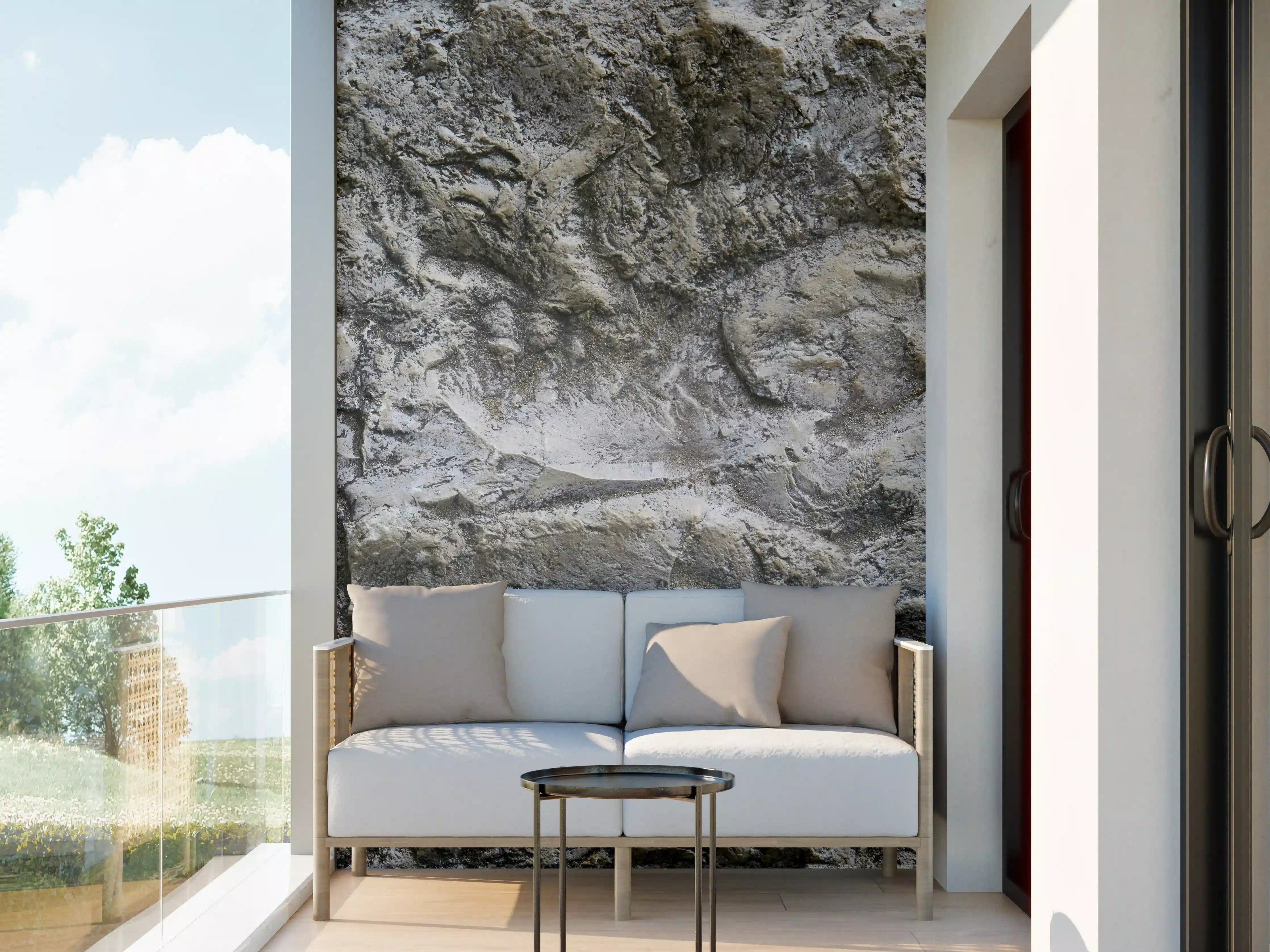 Wandverkleidung außen - Schöne Felsstruktur - Granit