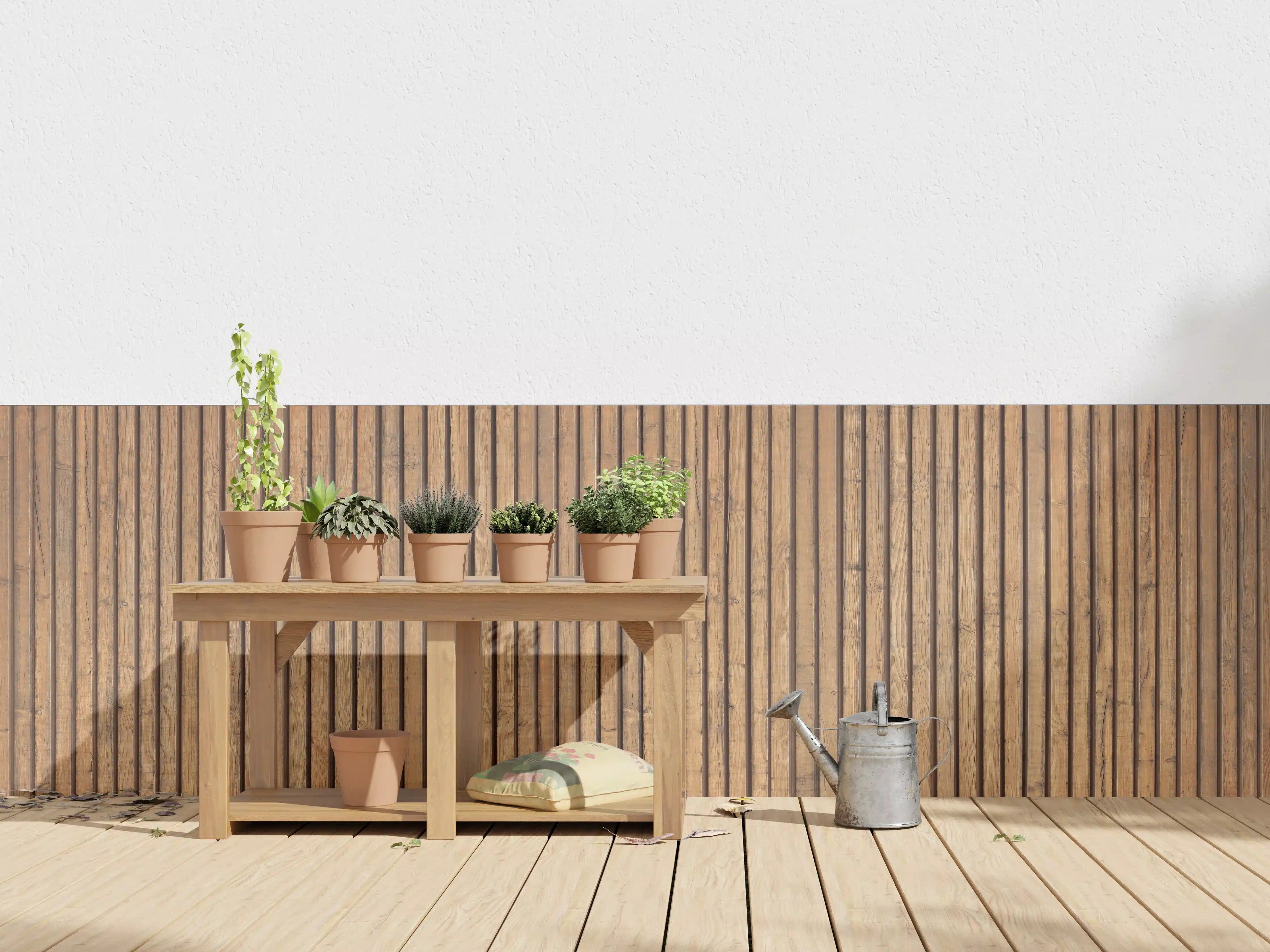 Wandverkleidung außen - Schöne Holzwand