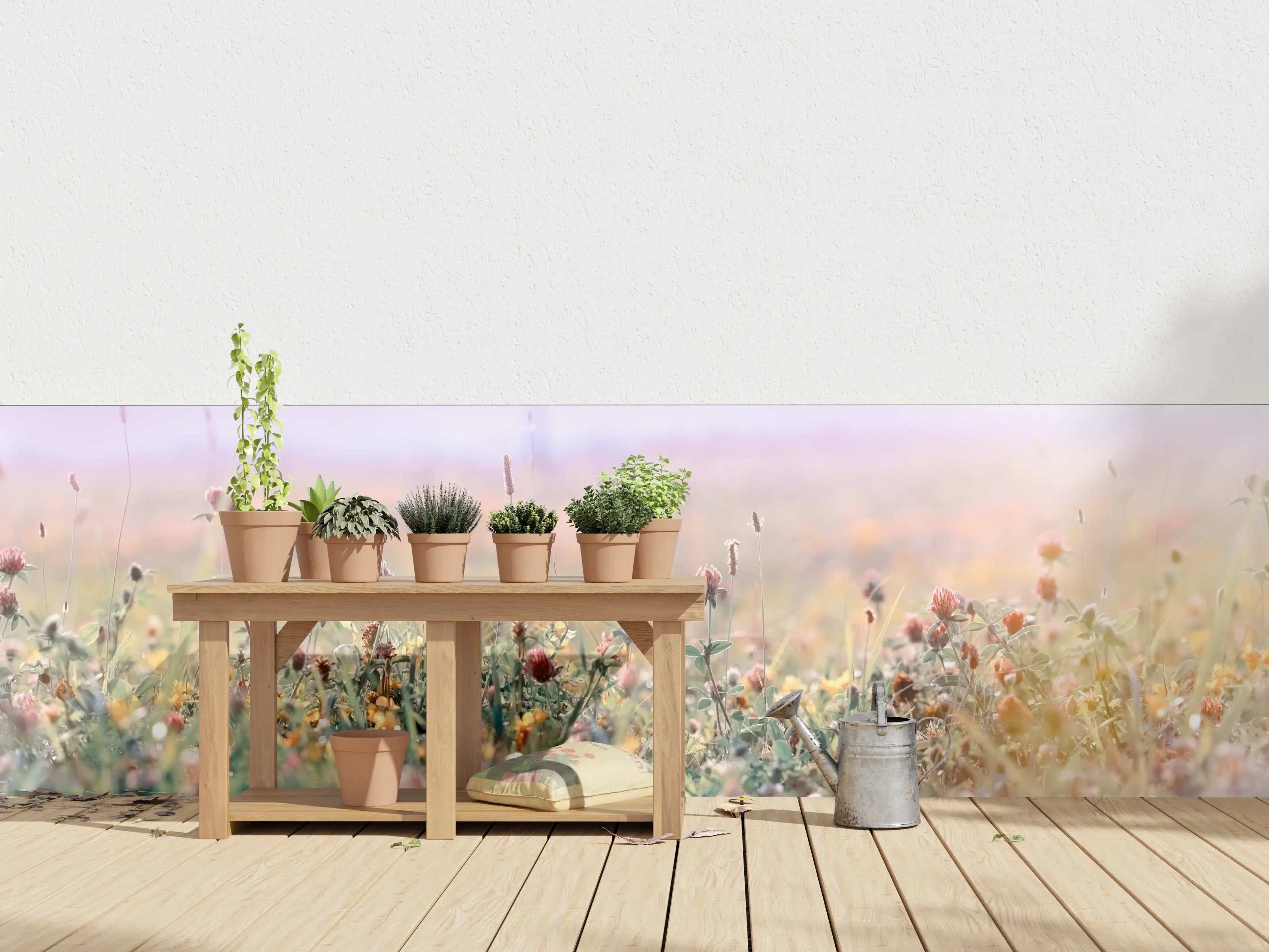 Wandverkleidung außen - Schöne Wiese