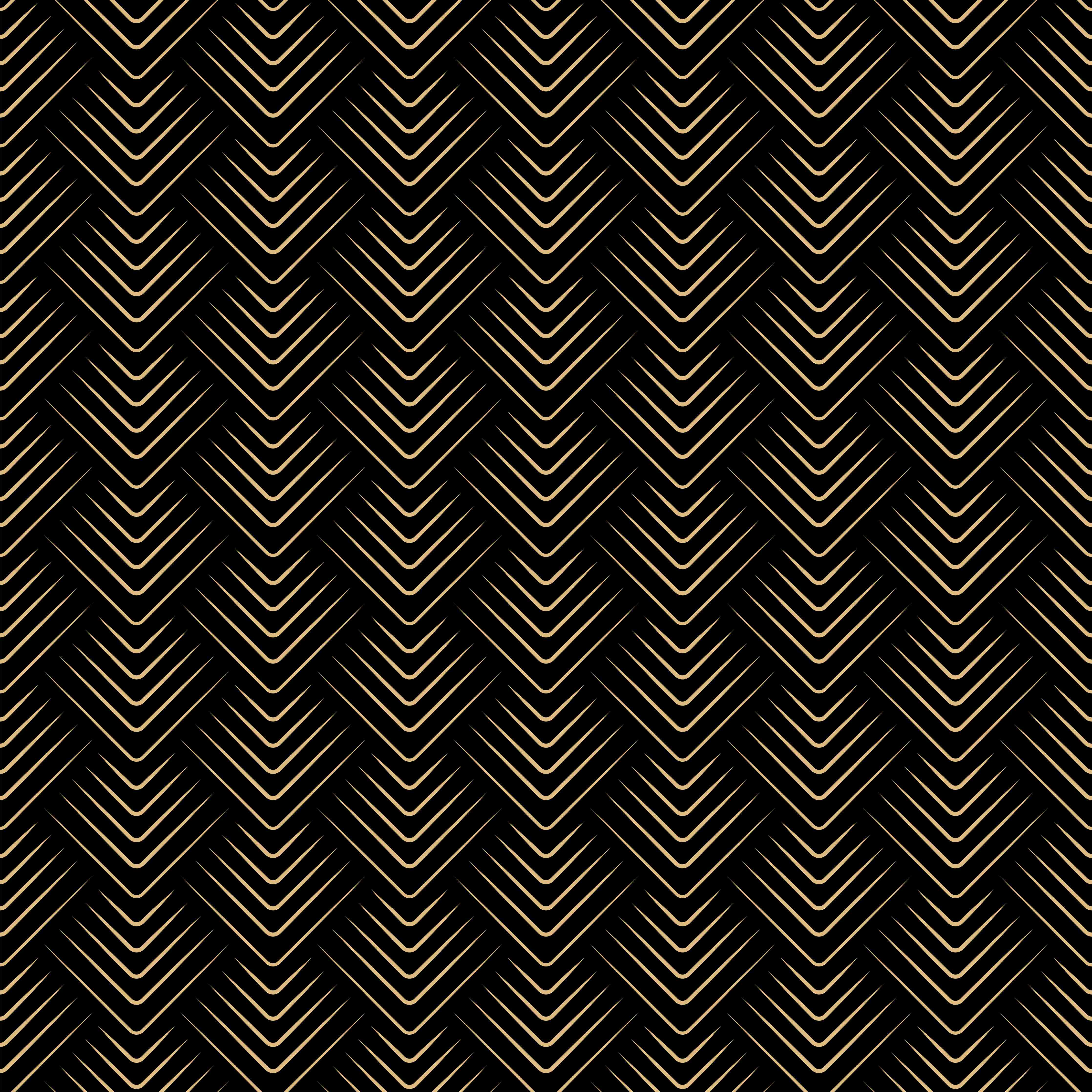 Wandverkleidung außen-Schwarzes Zickzack-Linienmuster