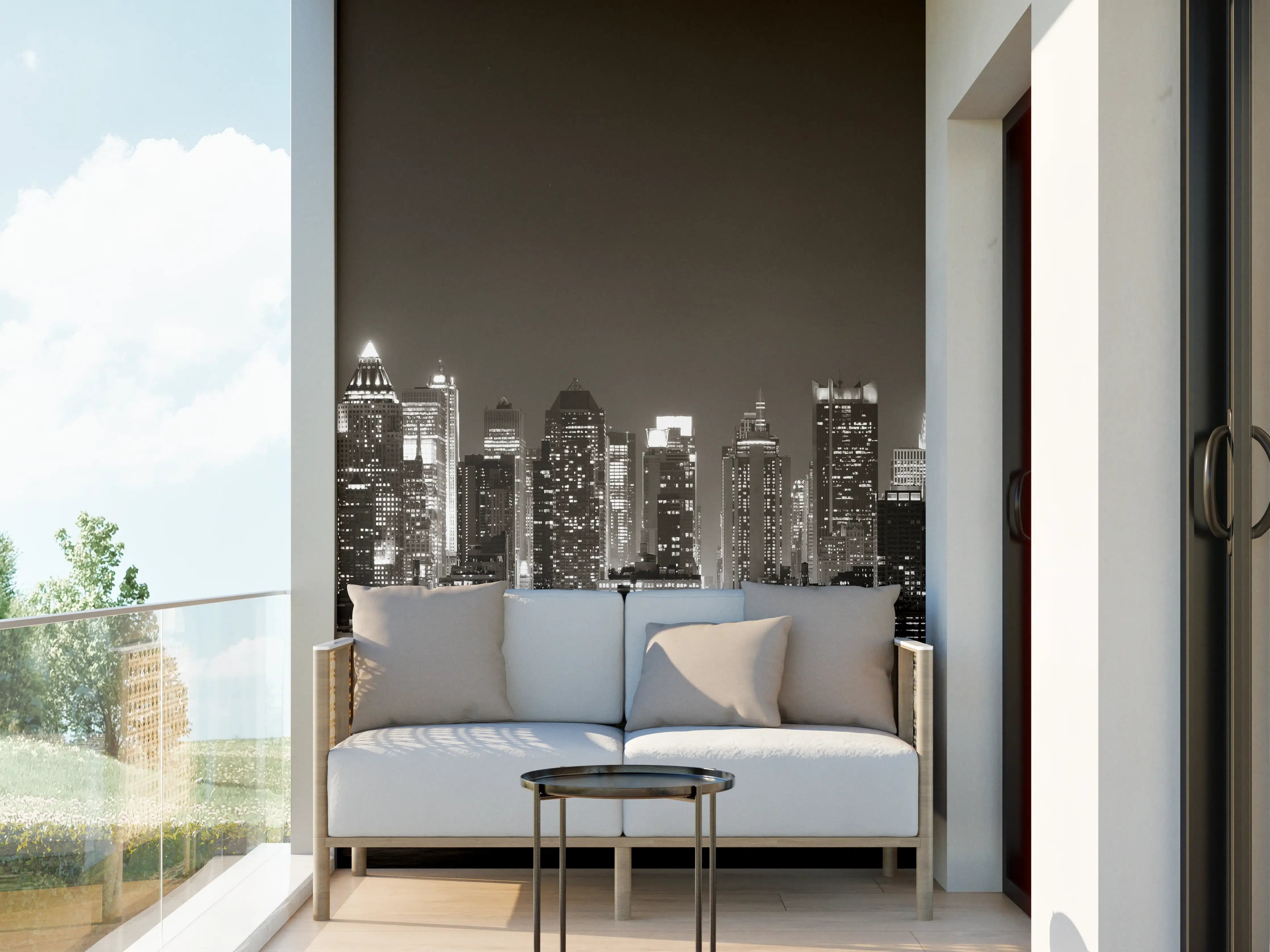 Wandverkleidung außen - Skyline von Midtown Manhattan