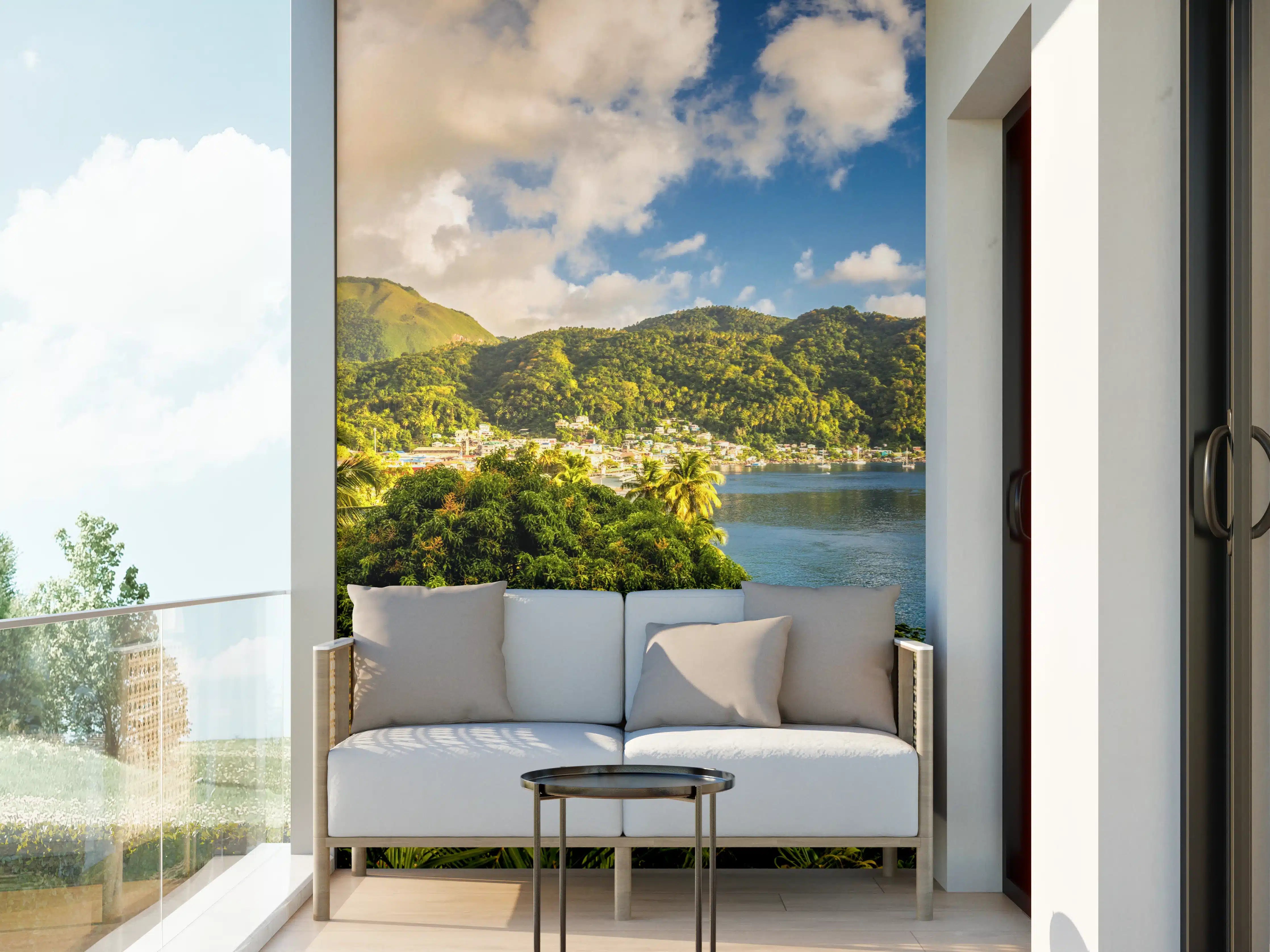 Wandverkleidung außen - St. Lucia - Karibisches Meer