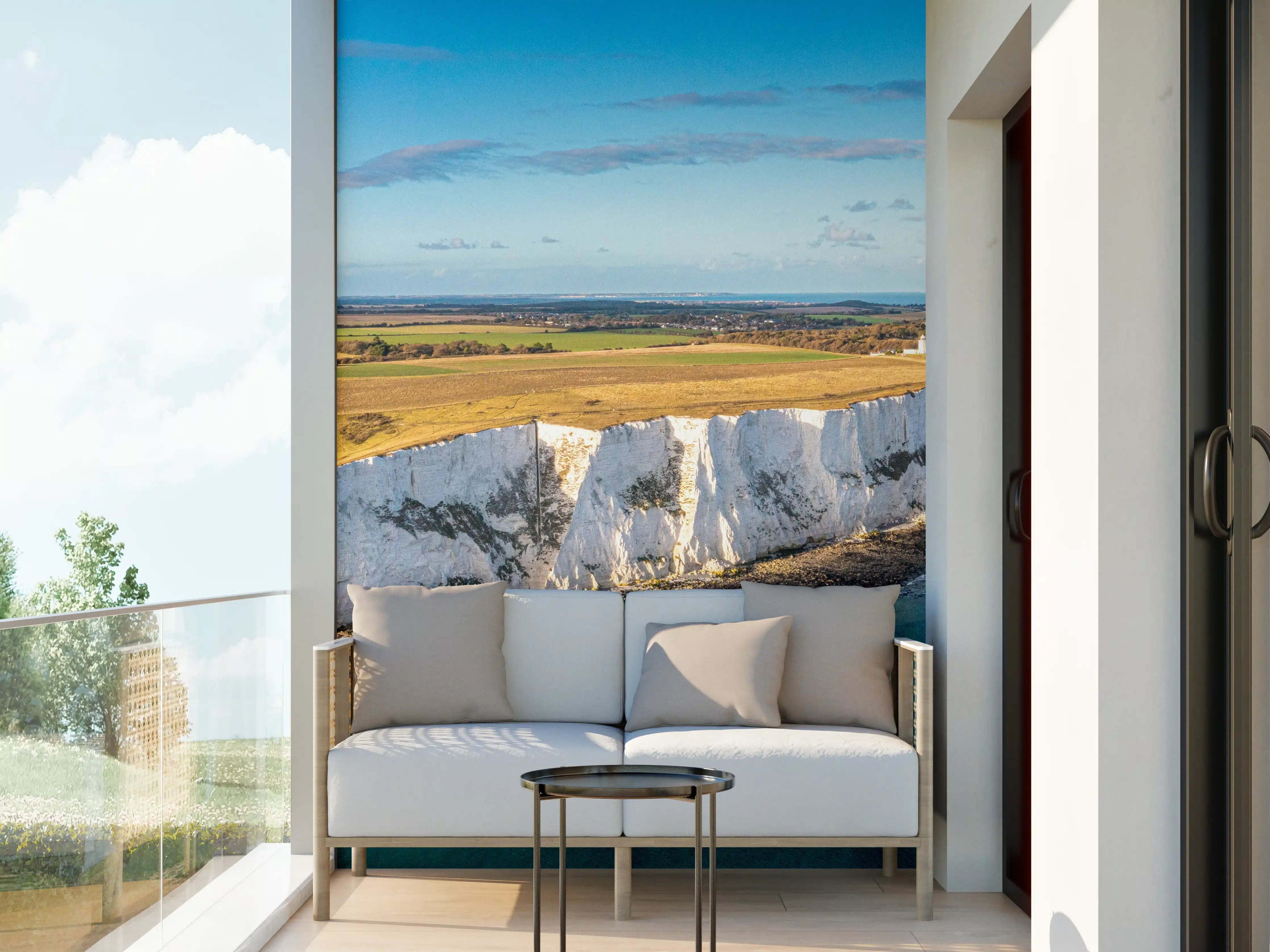 Wandverkleidung außen - Strahlende White Cliffs of Dover