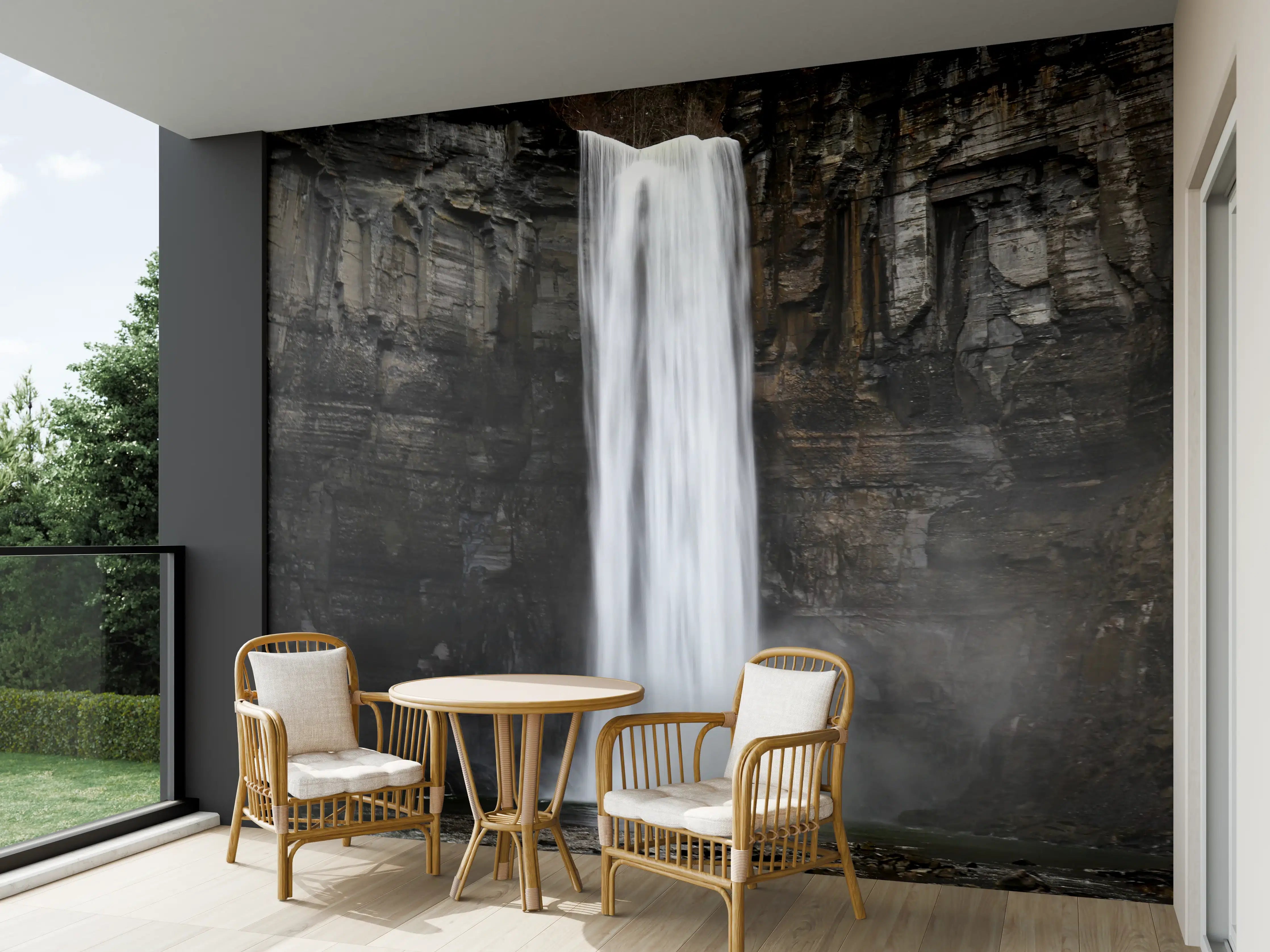 Wandverkleidung außen - Taughannock Falls in New York