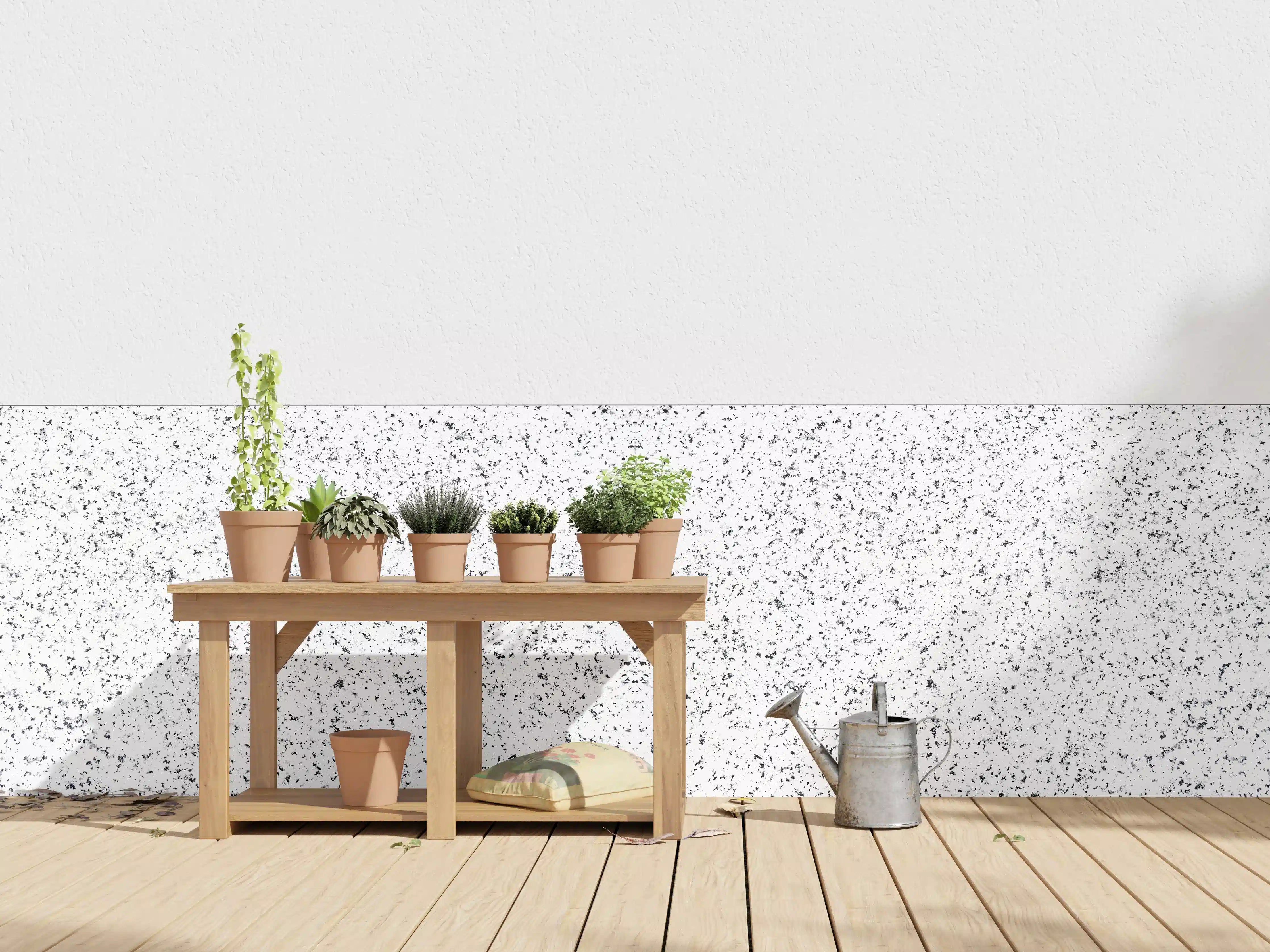 Wandverkleidung außen - Terrazzo Granit Textur
