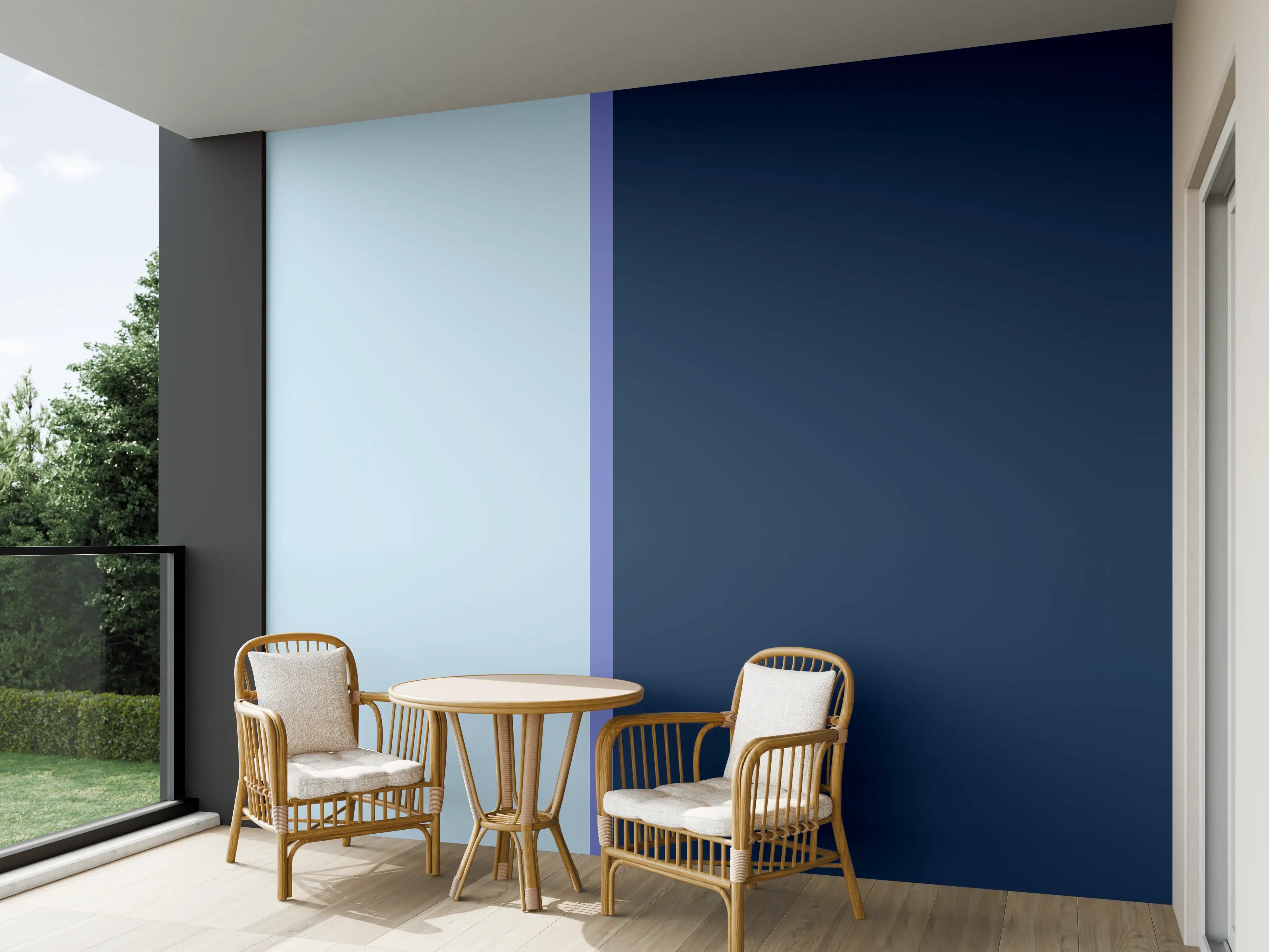 Wandverkleidung außen - The Blues - Easy Vertical - Blueberry