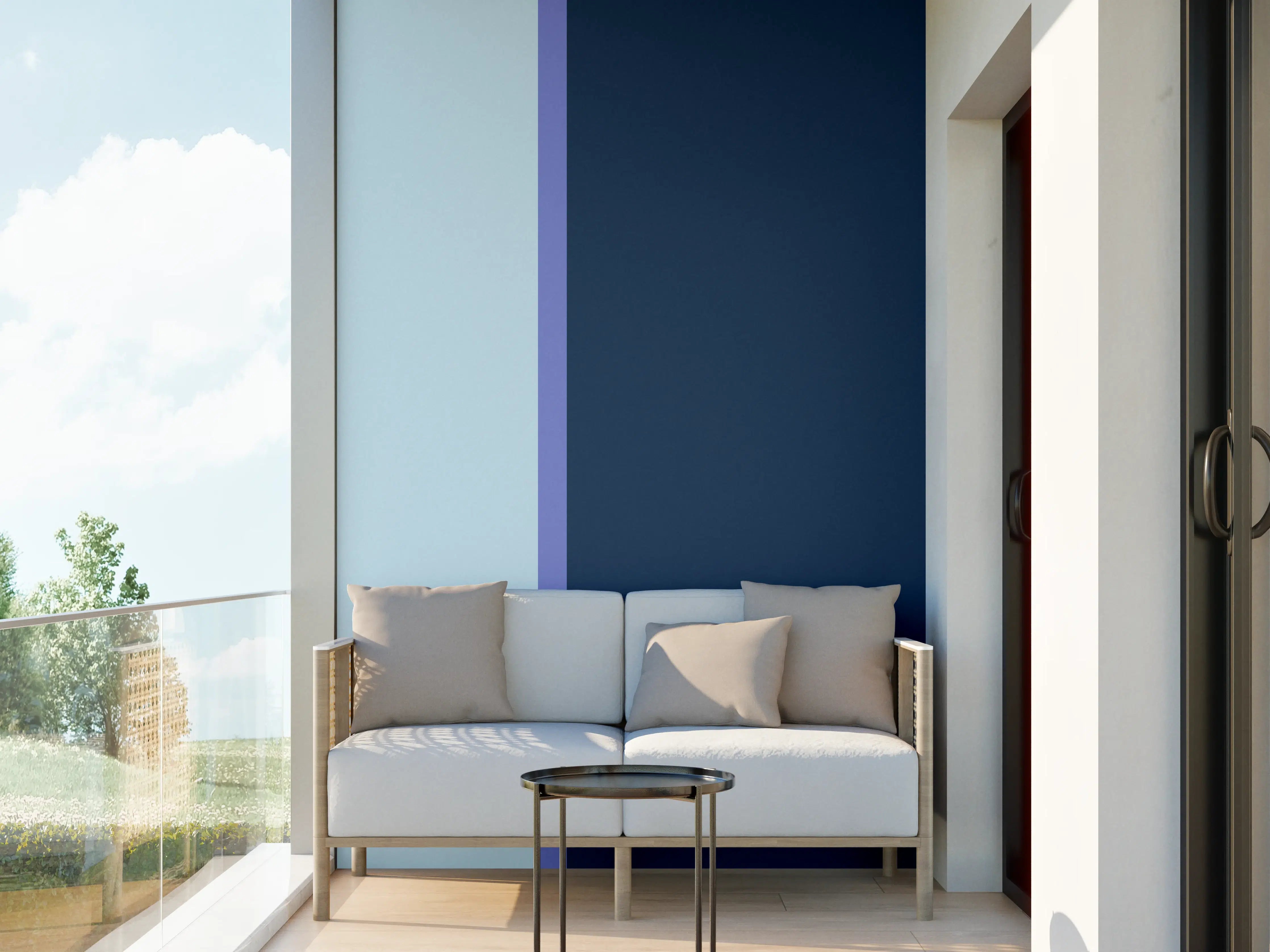 Wandverkleidung außen - The Blues - Easy Vertical - Blueberry