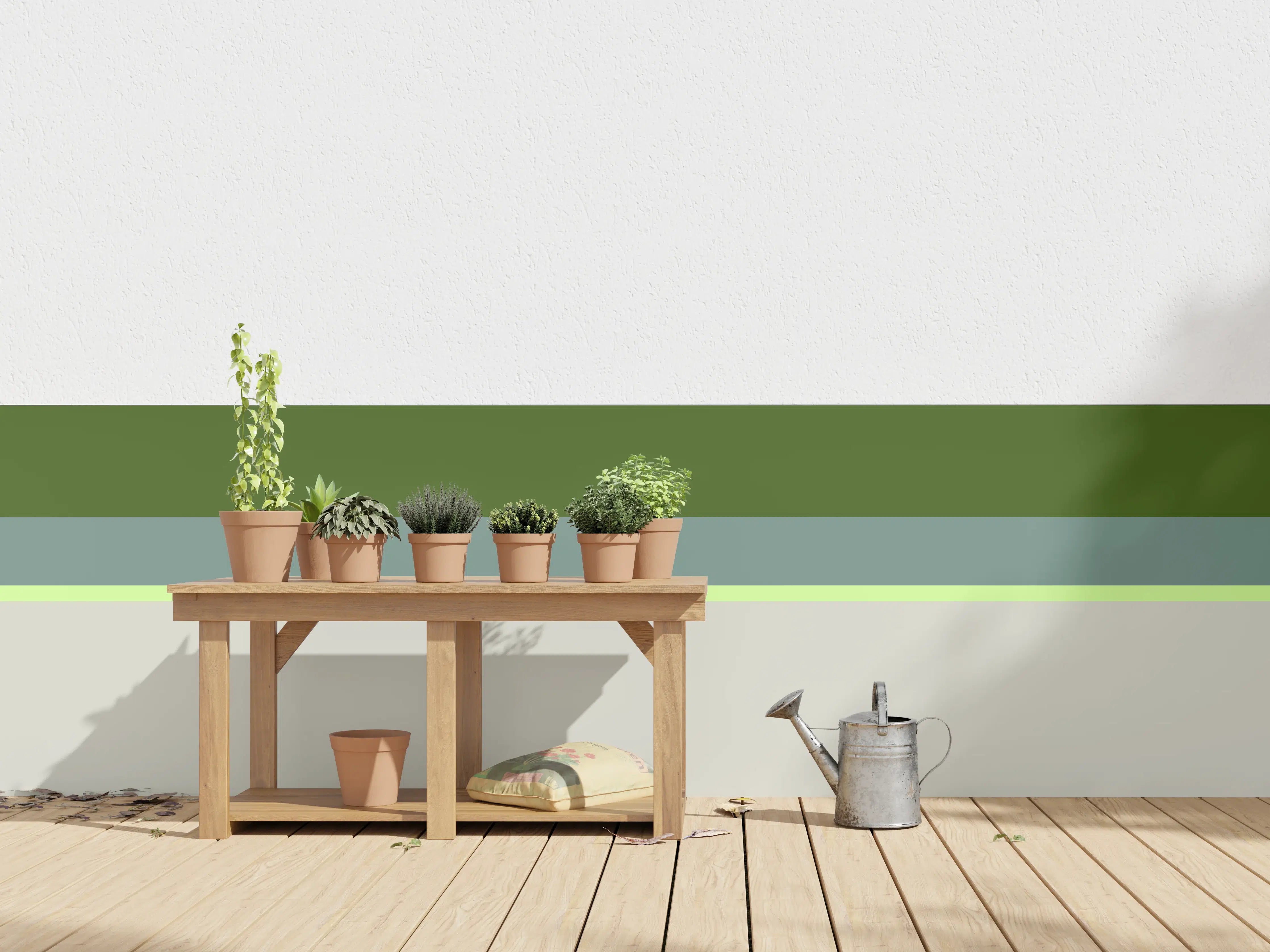 Wandverkleidung außen - The Greens - Horizontal - Granny Smith