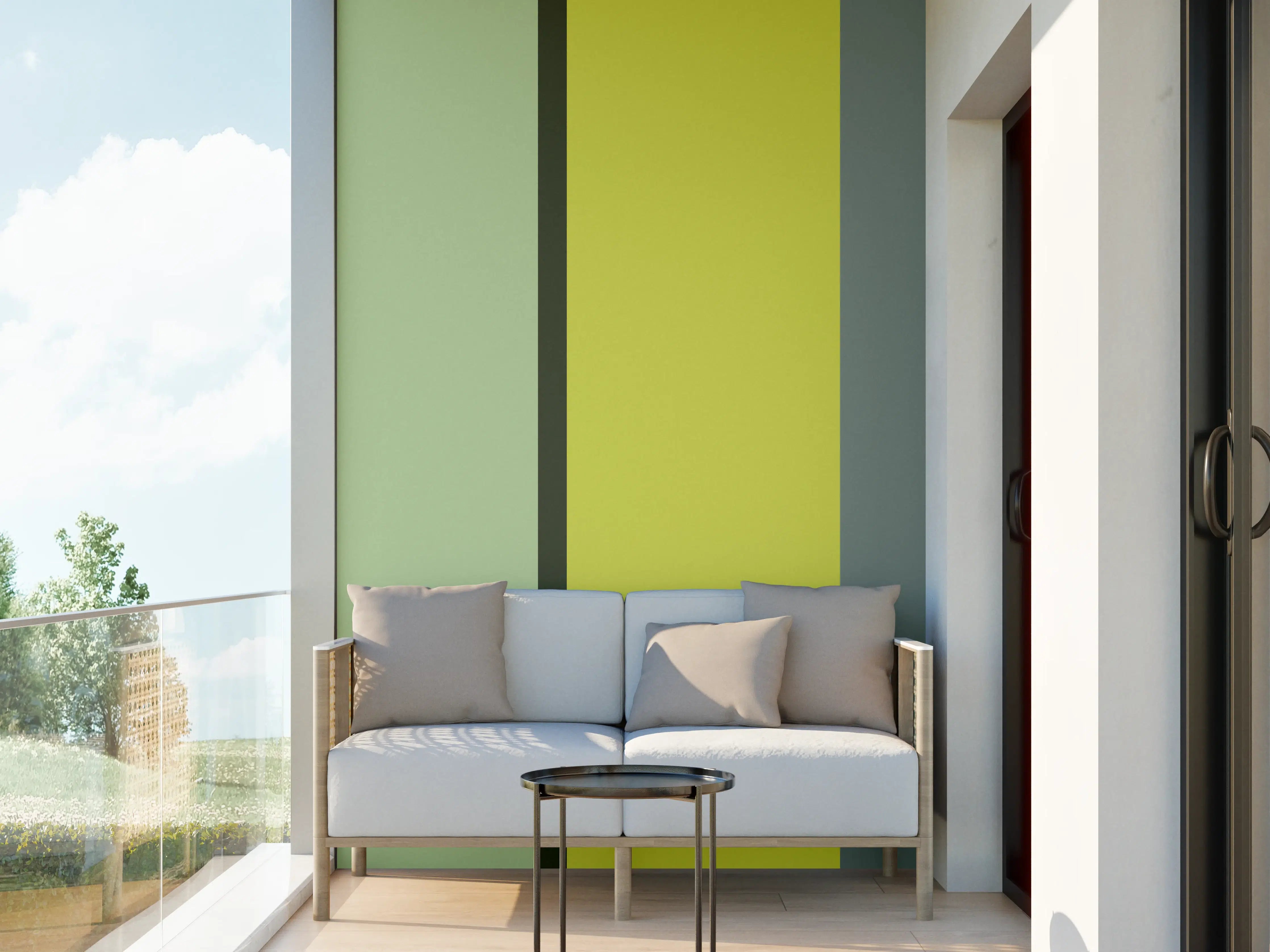 Wandverkleidung außen - The Greens - Vertical - Matcha