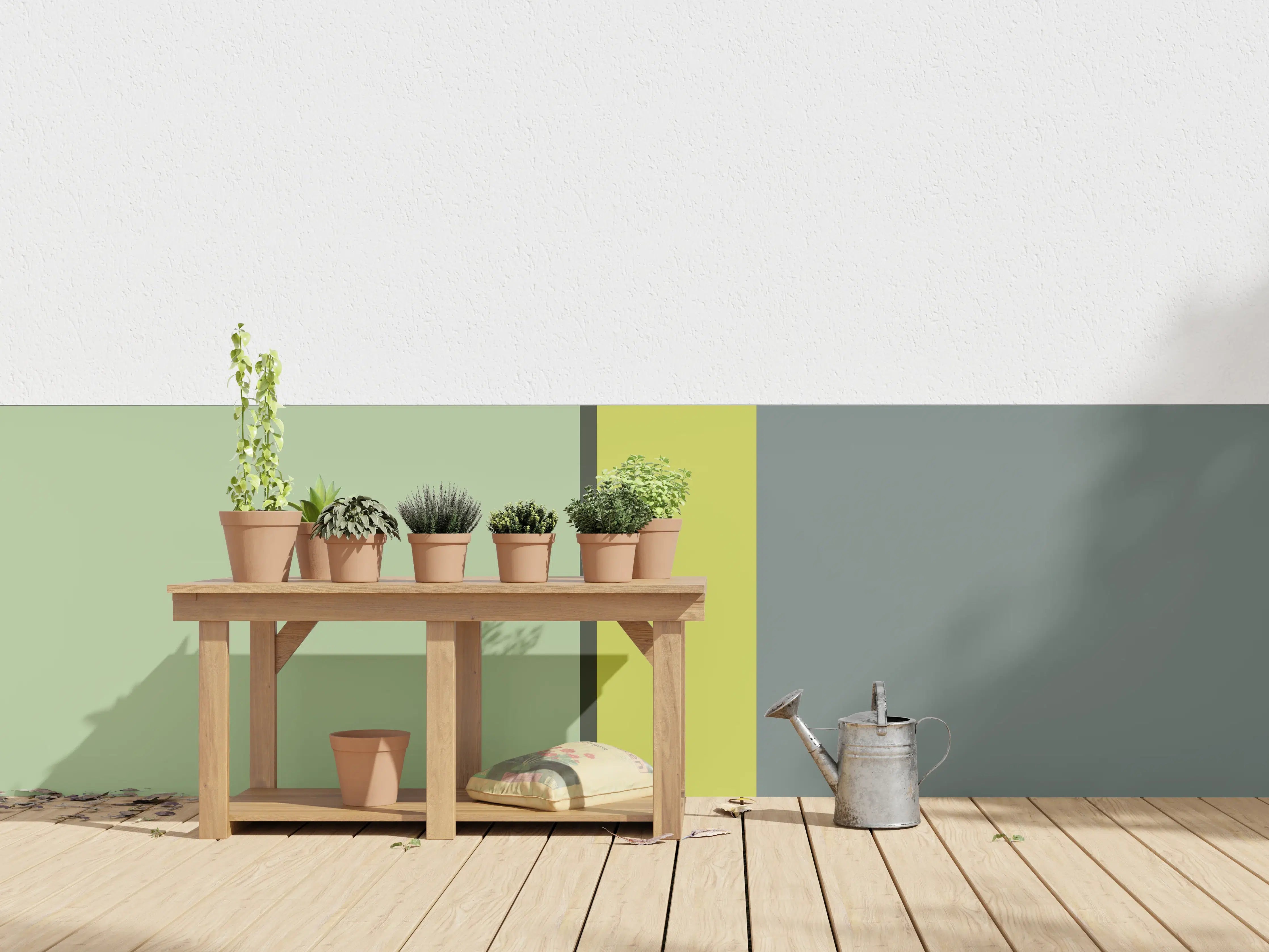 Wandverkleidung außen - The Greens - Vertical - Matcha