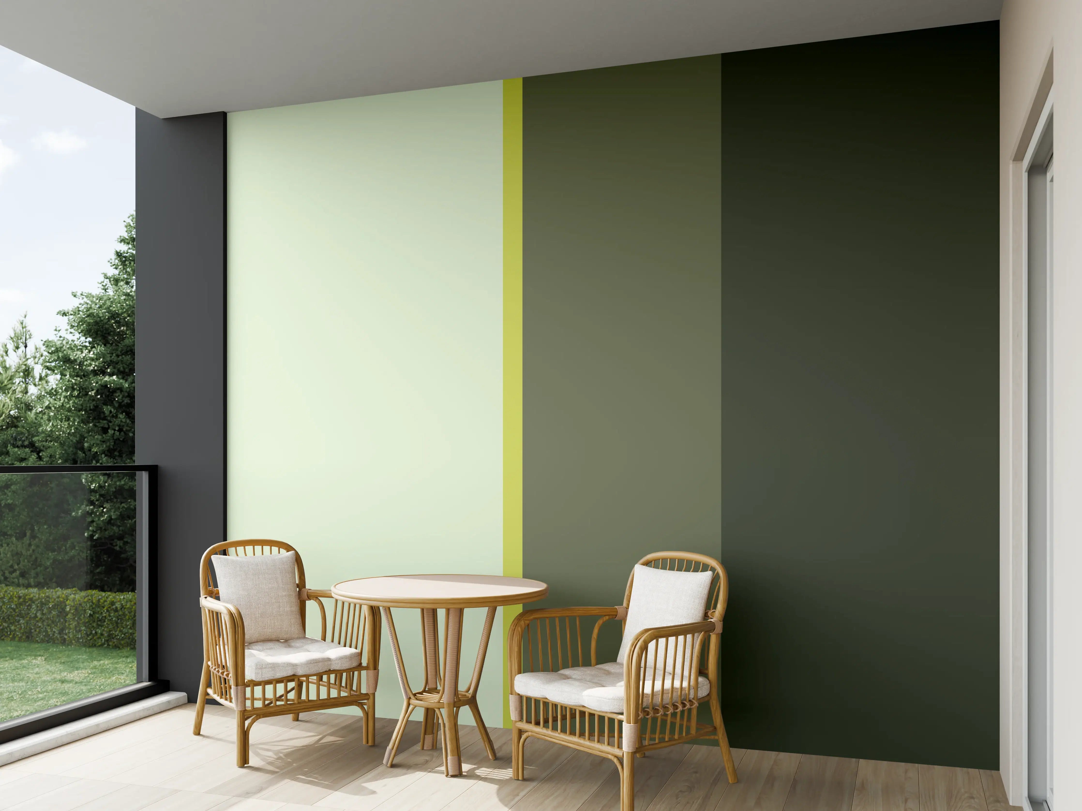 Wandverkleidung außen - The Greens - Vertical - Olive