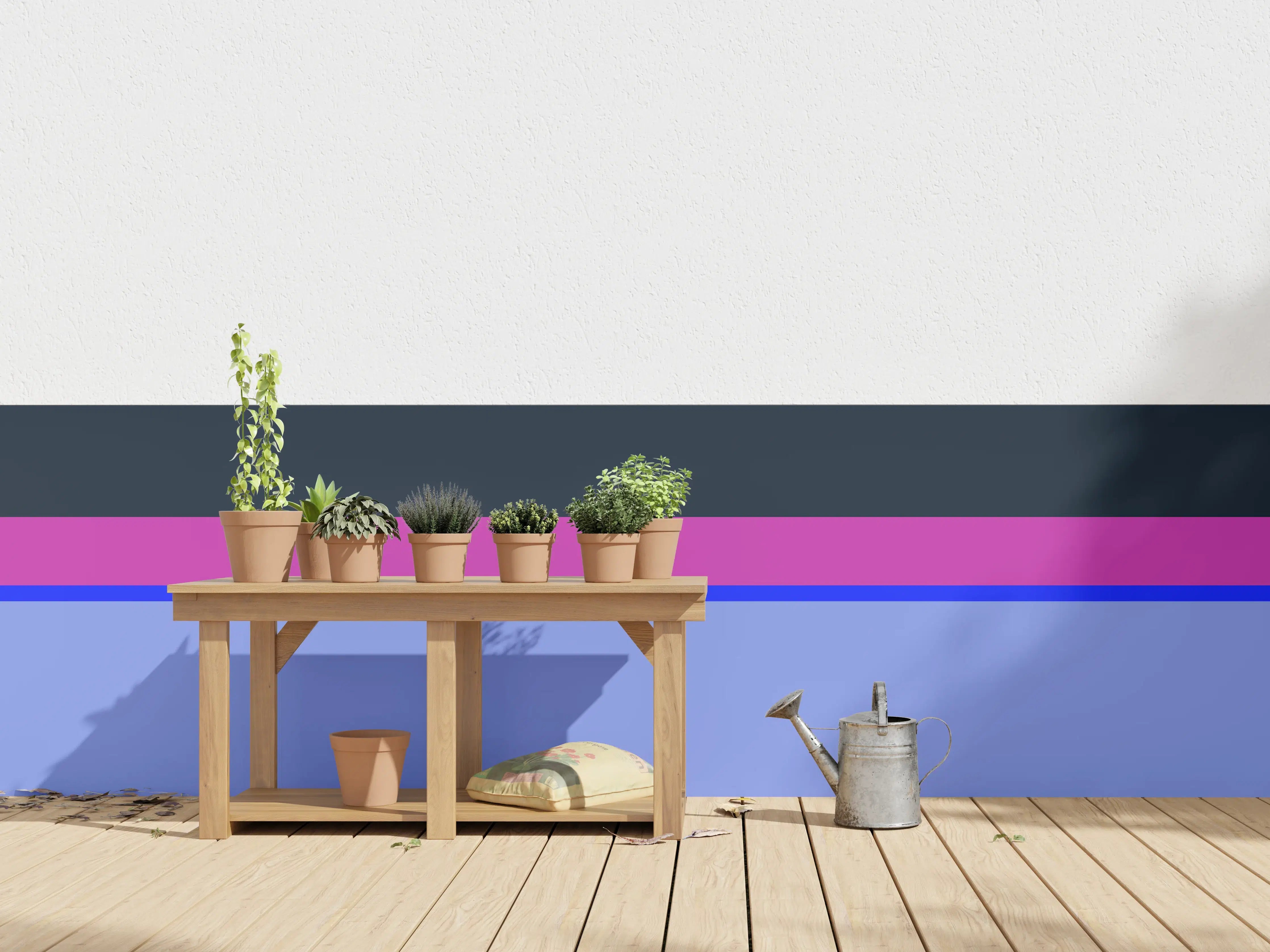 Wandverkleidung außen - The Neons - Horizontal - Luna