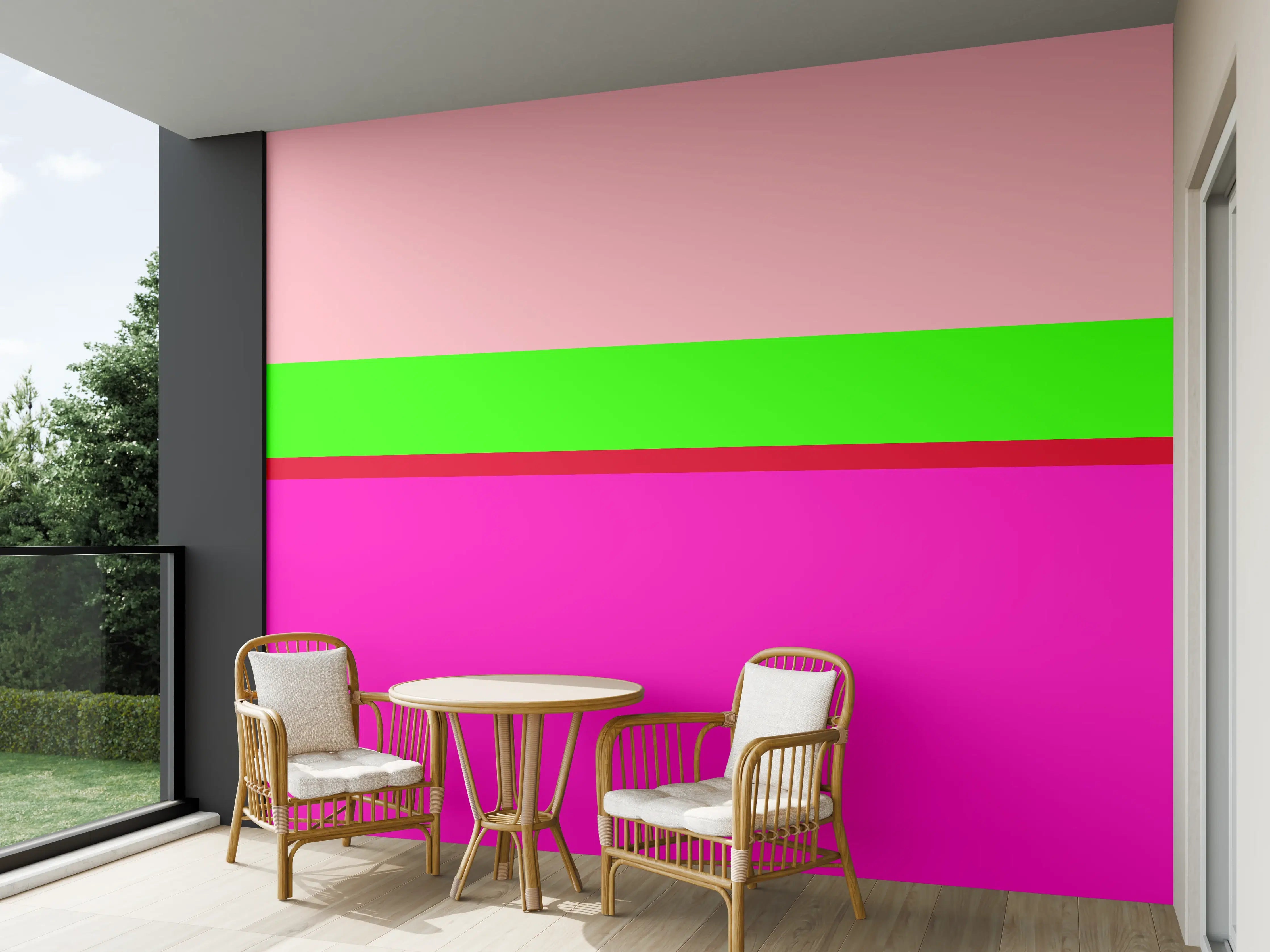 Wandverkleidung außen - The Neons - Horizontal - Nox