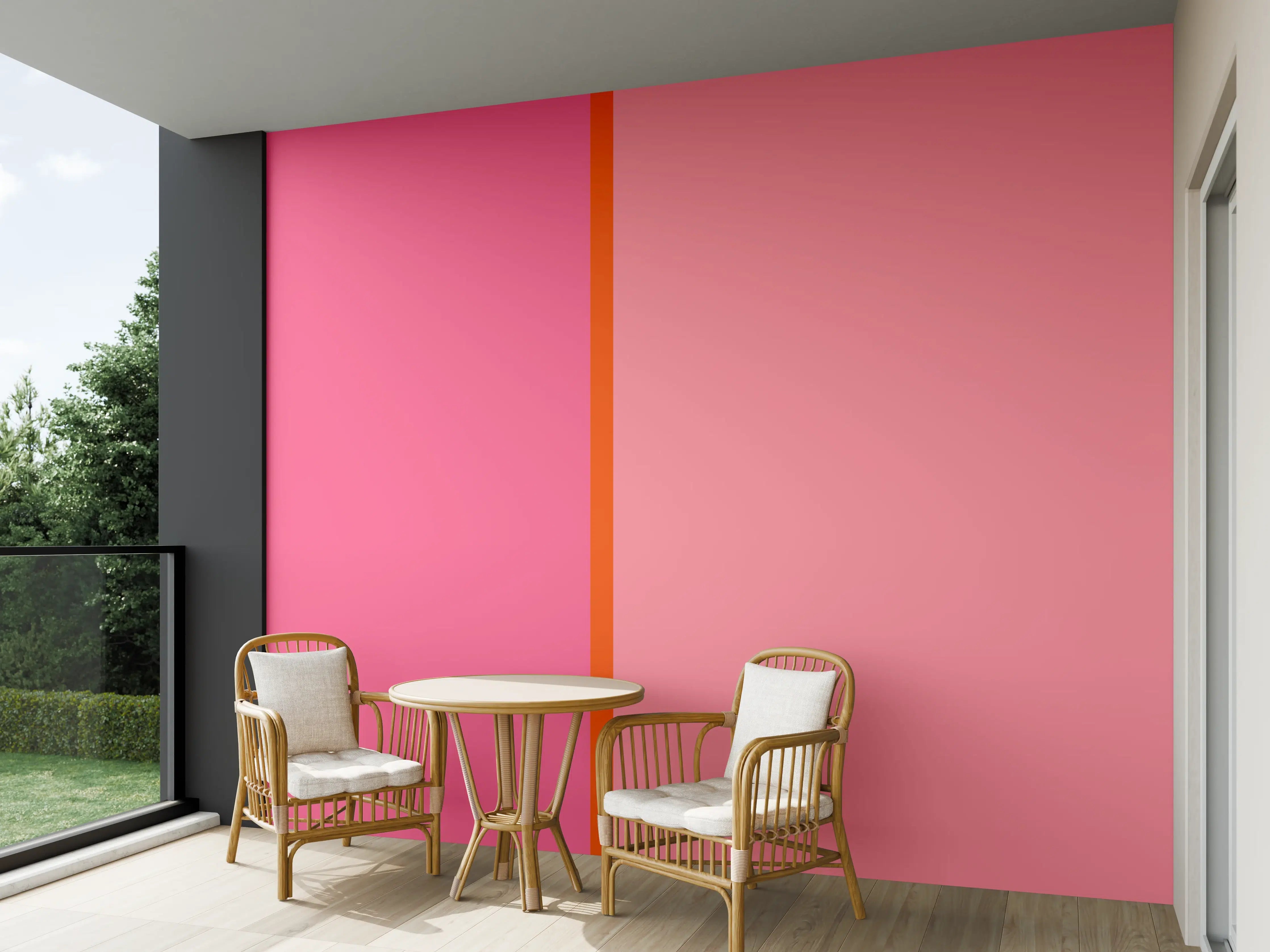 Wandverkleidung außen - The Oranges - Easy Vertical - Raspberry
