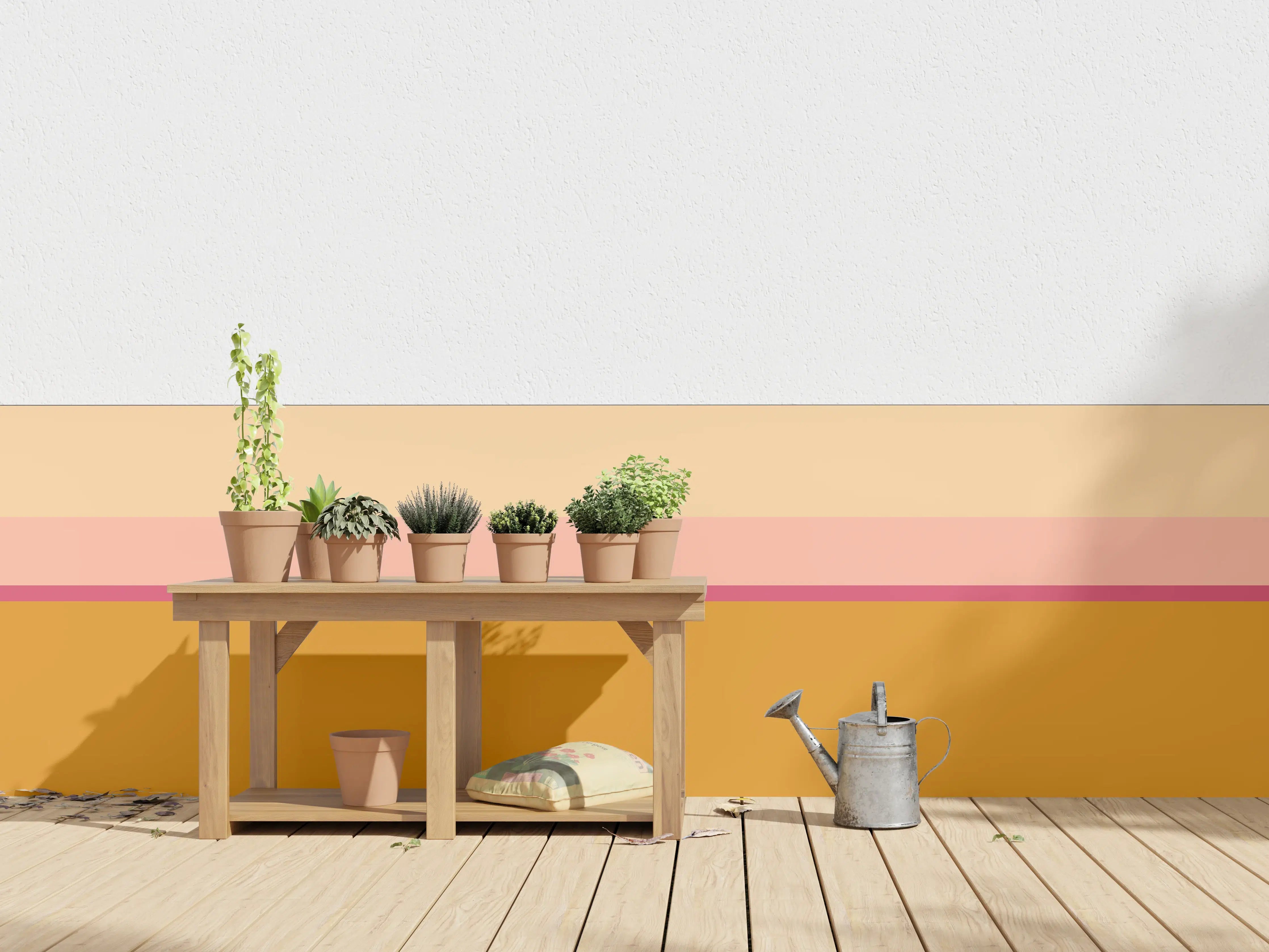 Wandverkleidung außen - The Oranges - Horizontal - Cotton Candy