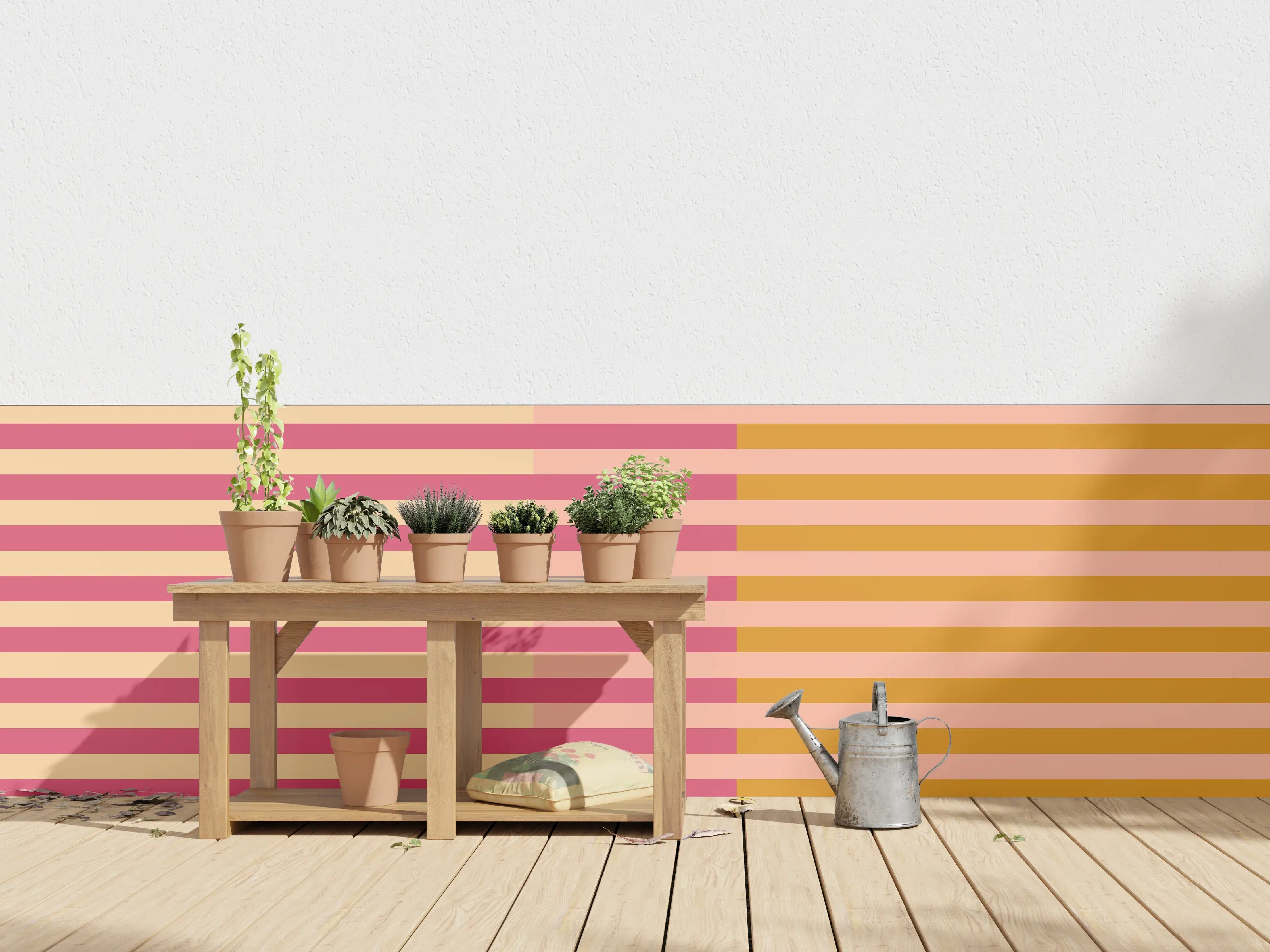 Wandverkleidung außen - The Oranges - Multy Stripes - Cotton Candy