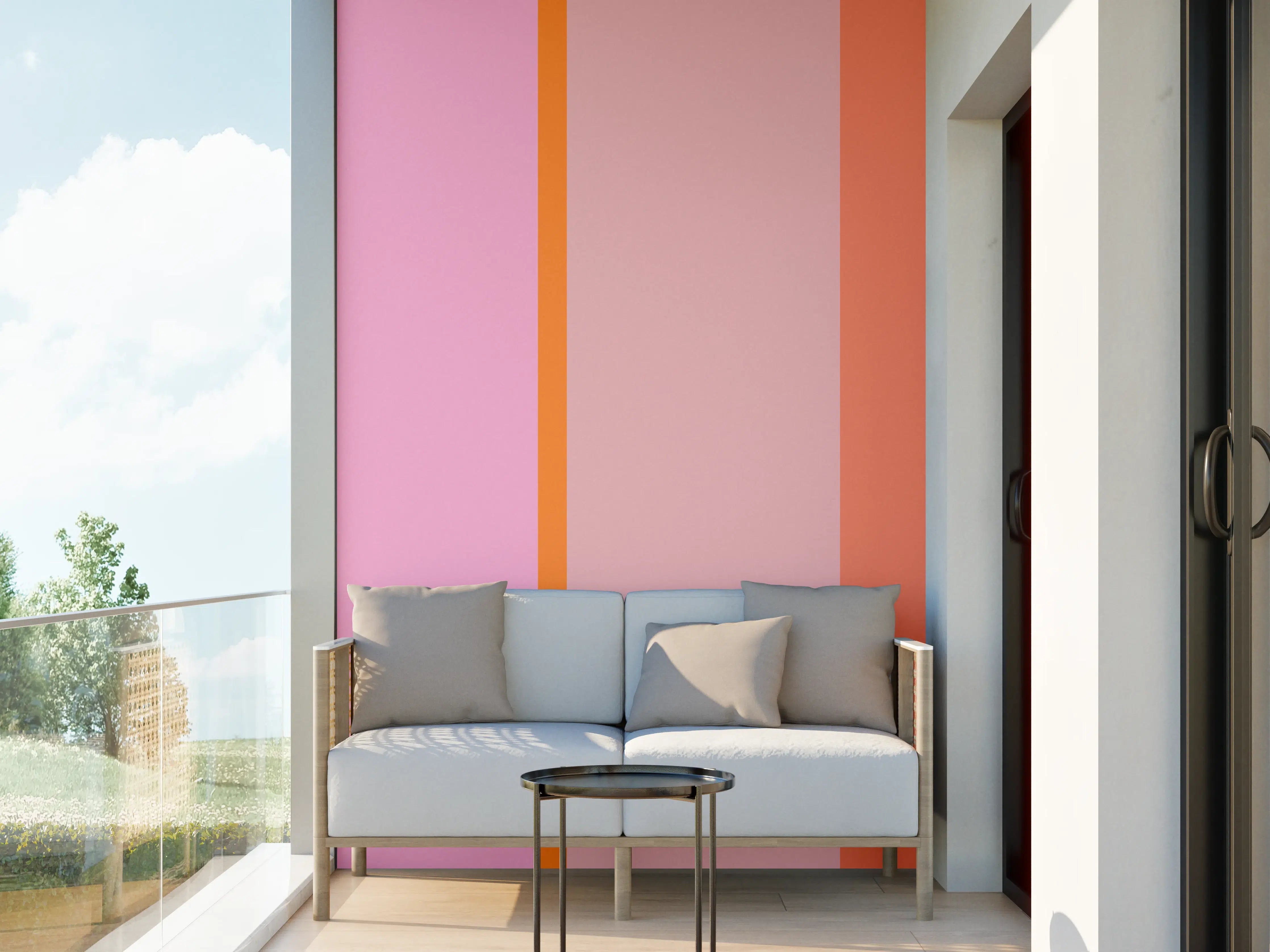 Wandverkleidung außen - The Oranges - Vertical - Coral