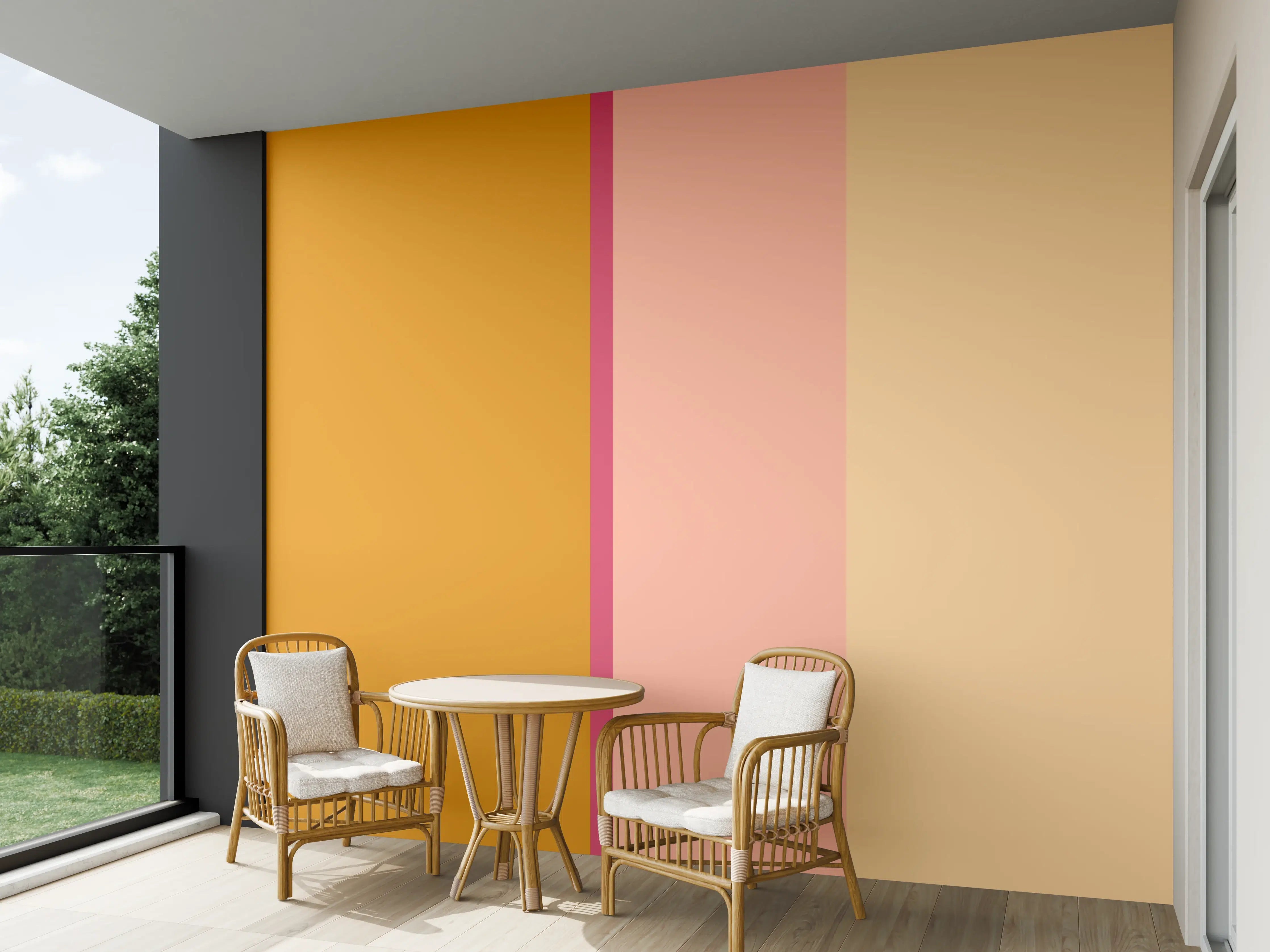 Wandverkleidung außen - The Oranges - Vertical - Cotton Candy