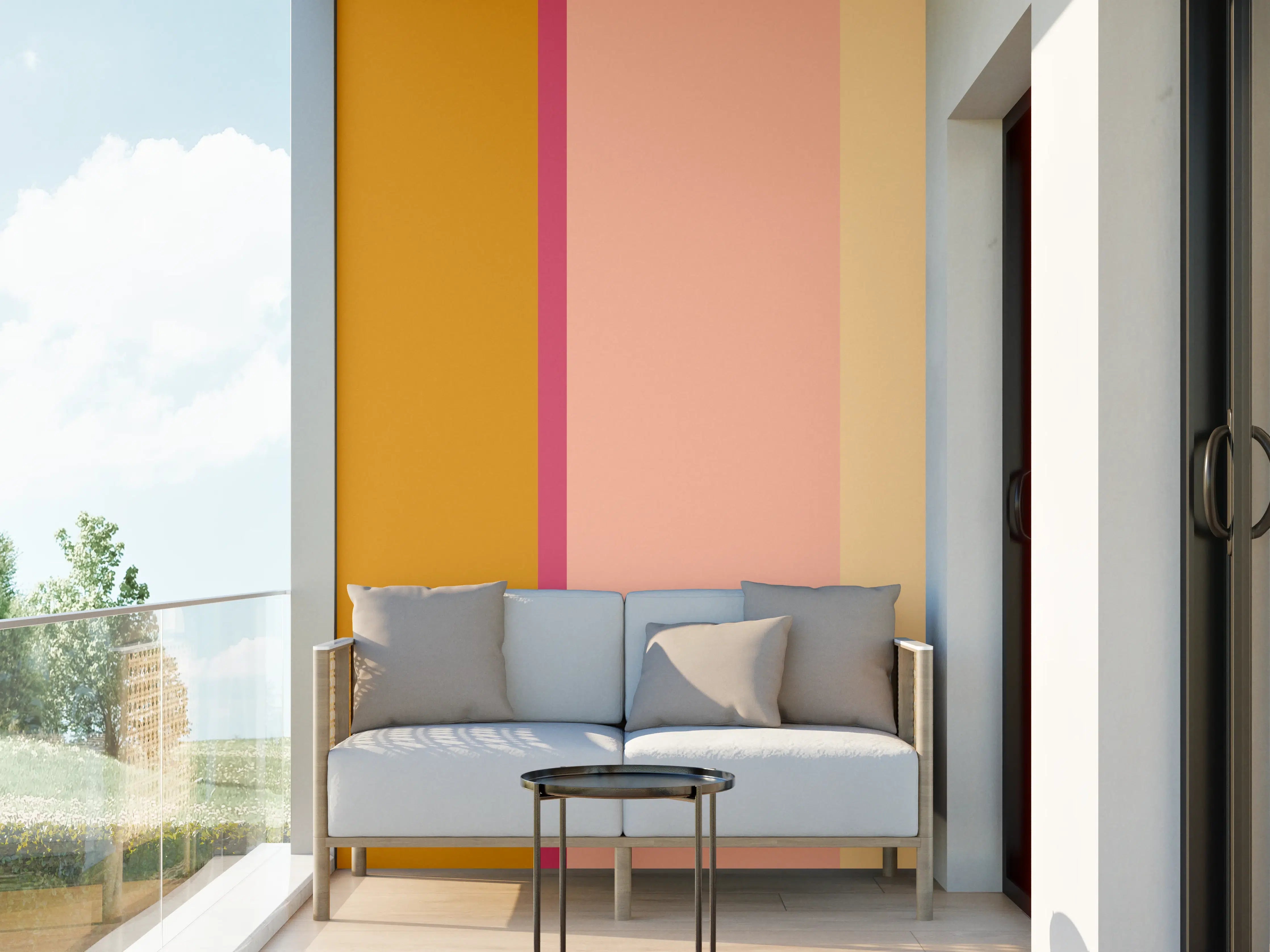 Wandverkleidung außen - The Oranges - Vertical - Cotton Candy