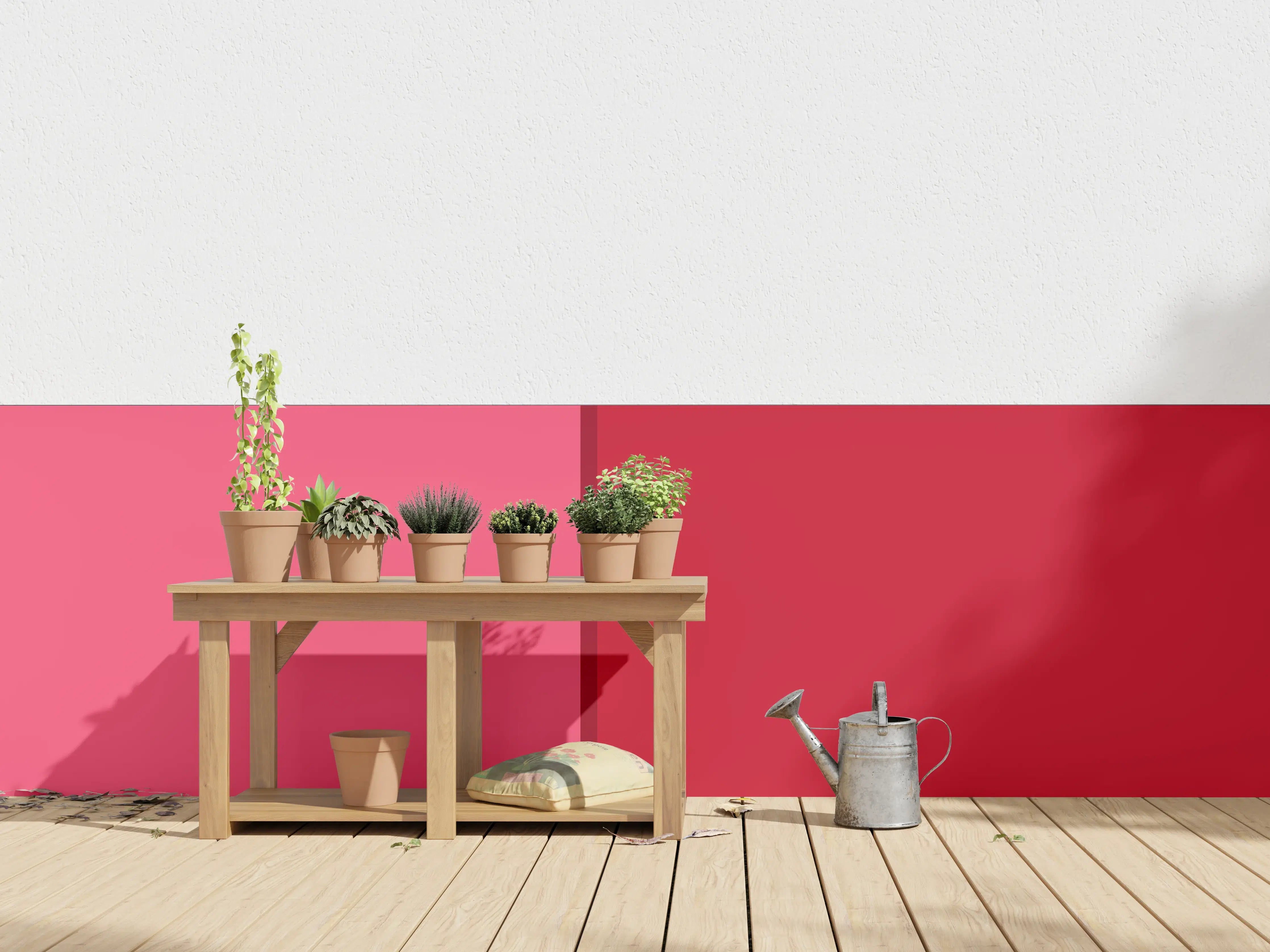 Wandverkleidung außen - The Reds - Easy Vertikal - Pommagranate