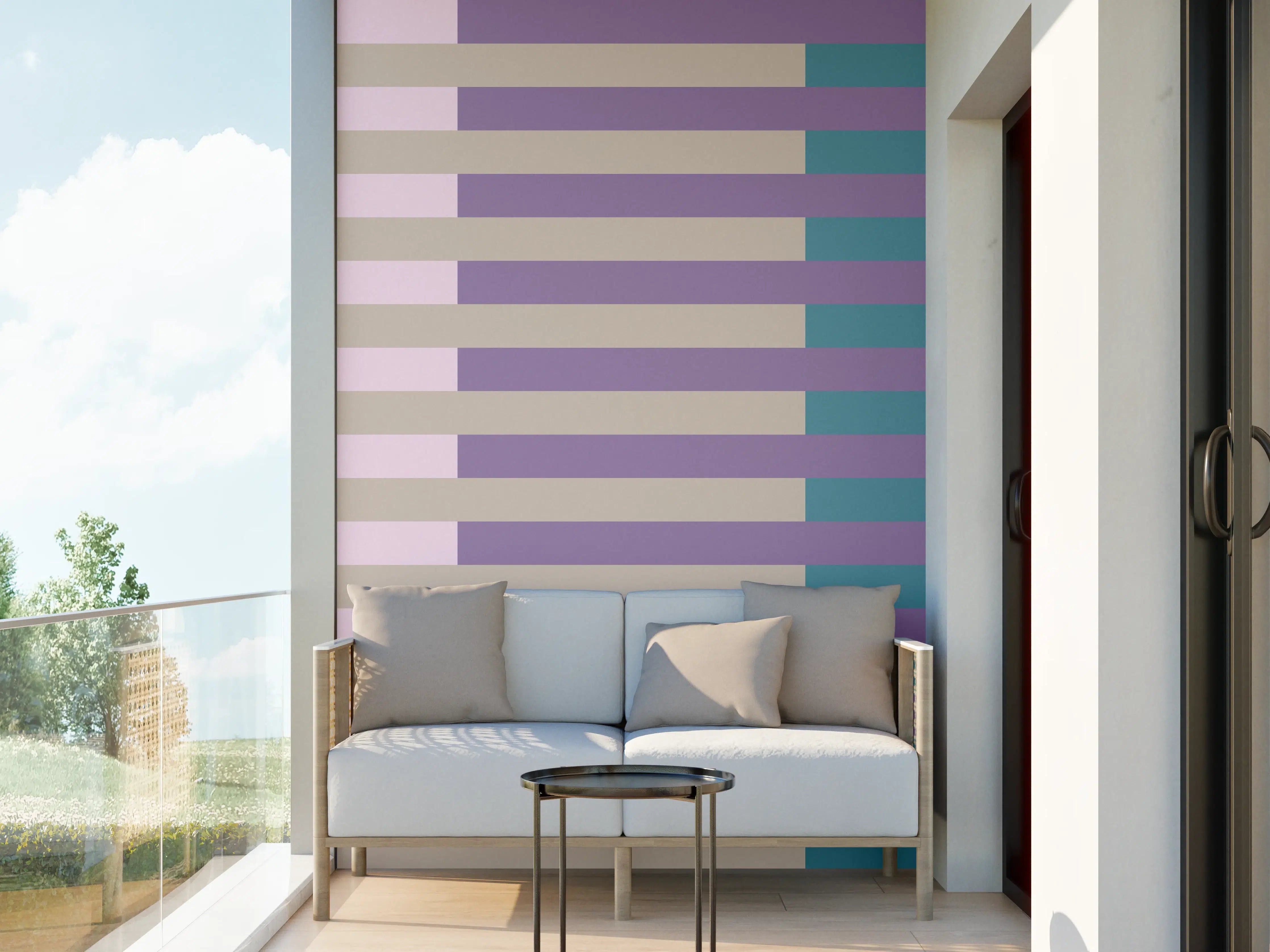 Wandverkleidung außen - The Vintages - Multy Stripes - Daphne
