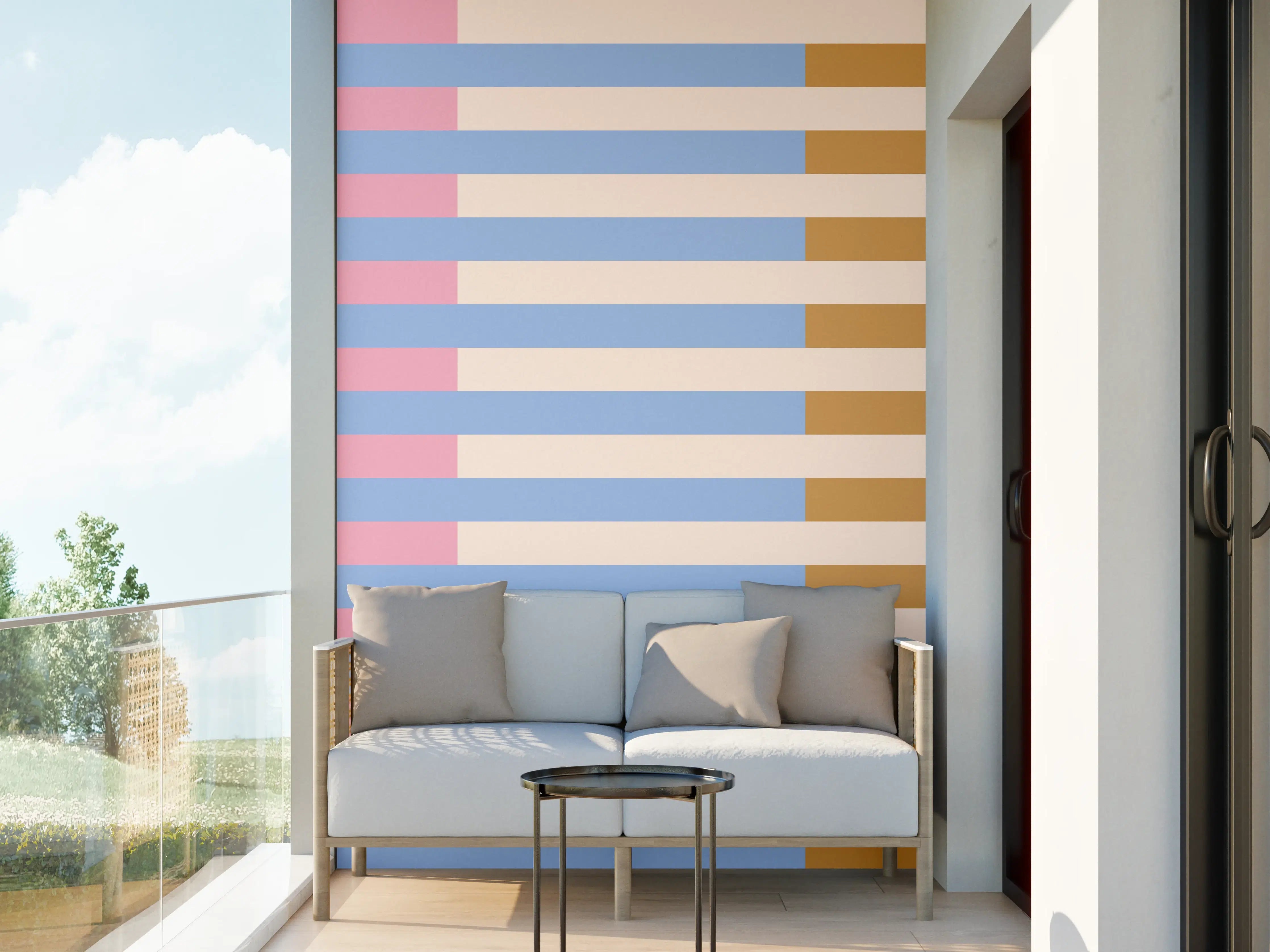Wandverkleidung außen - The Vintages - Multy Stripes - Eloise