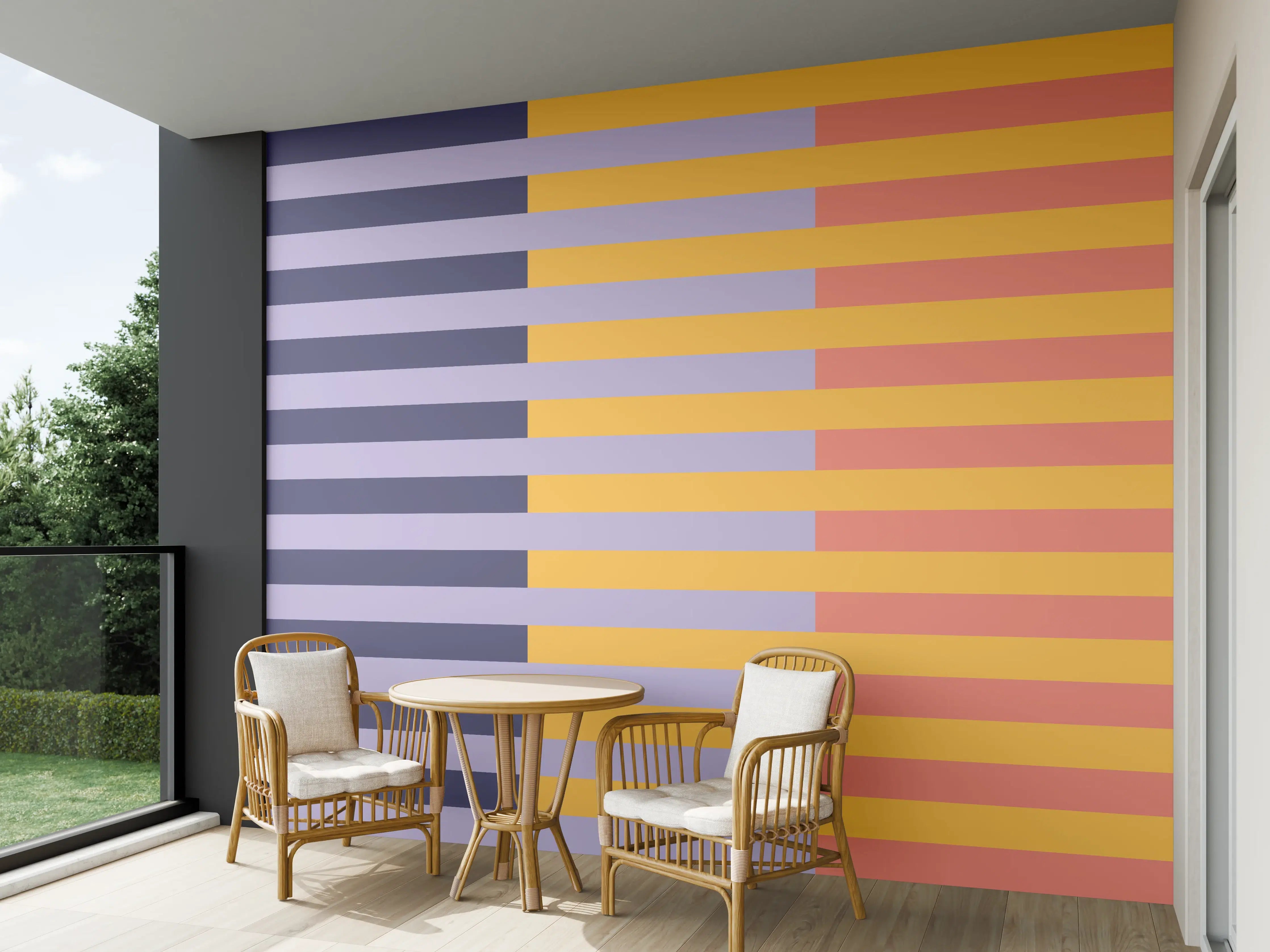 Wandverkleidung außen - The Vintages - Multy Stripes - Penelope