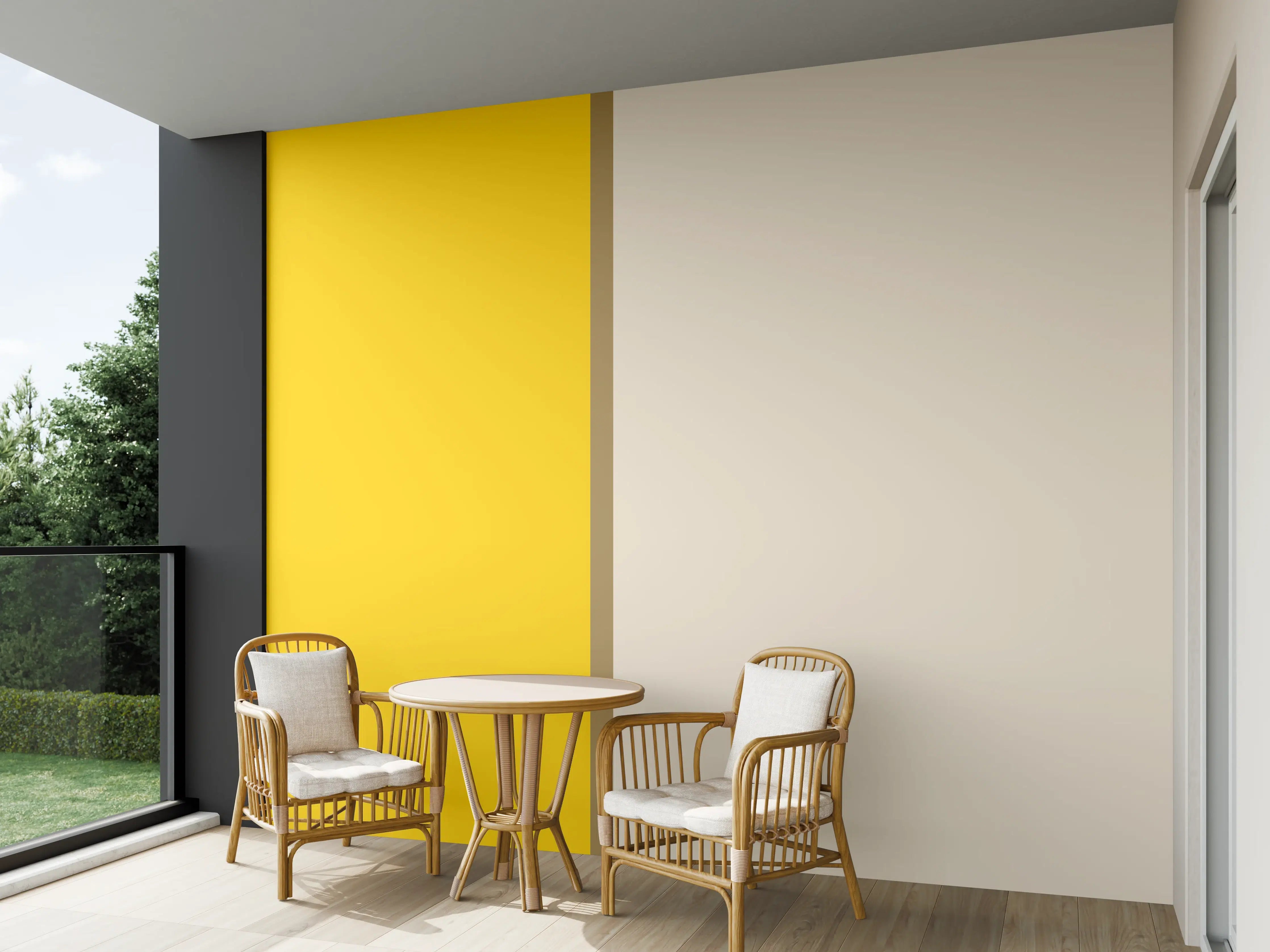 Wandverkleidung außen - The Yellows - Easy Vertical - Saffron