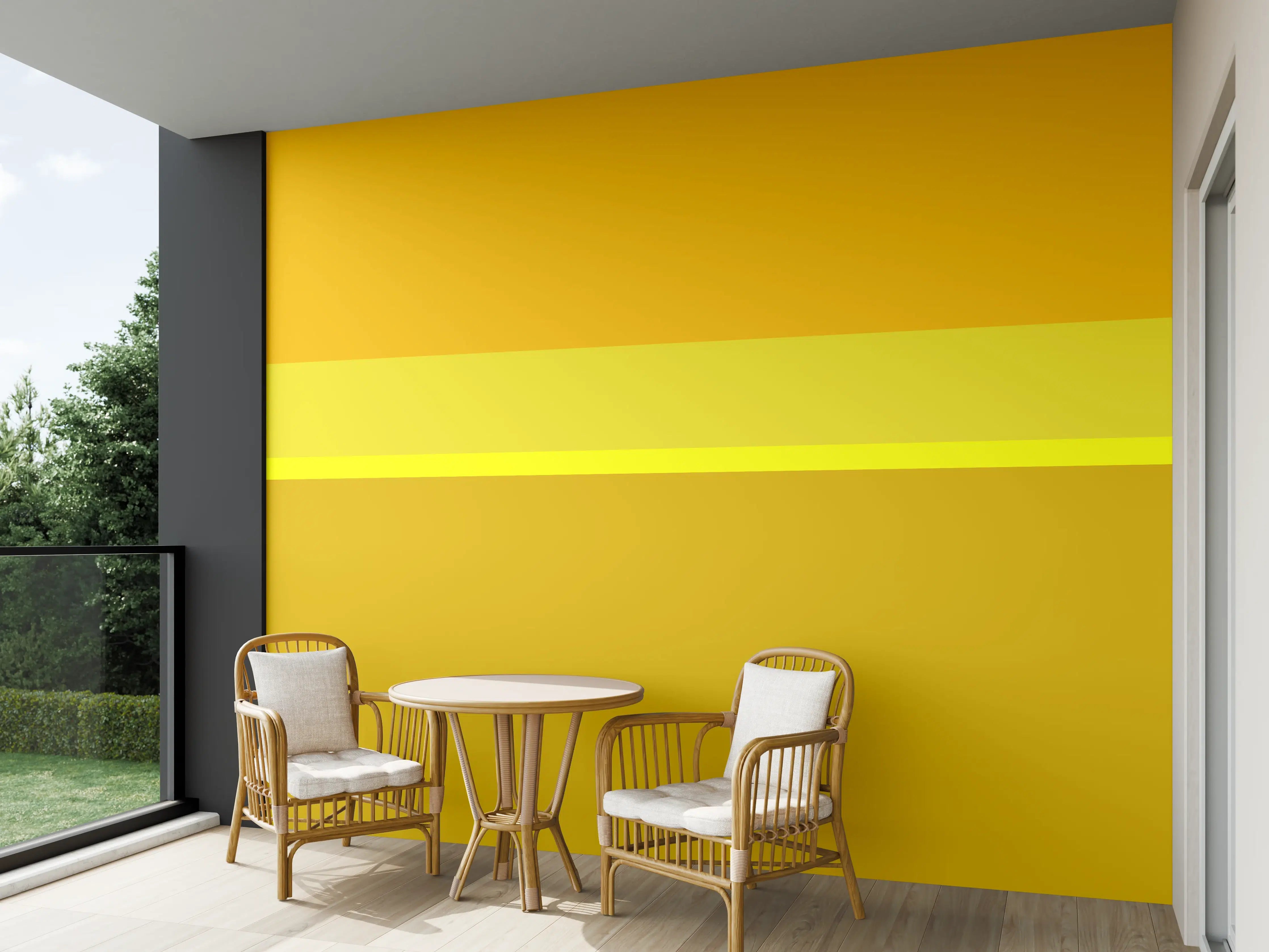 Wandverkleidung außen - The Yellows - Horizontal - Lemon