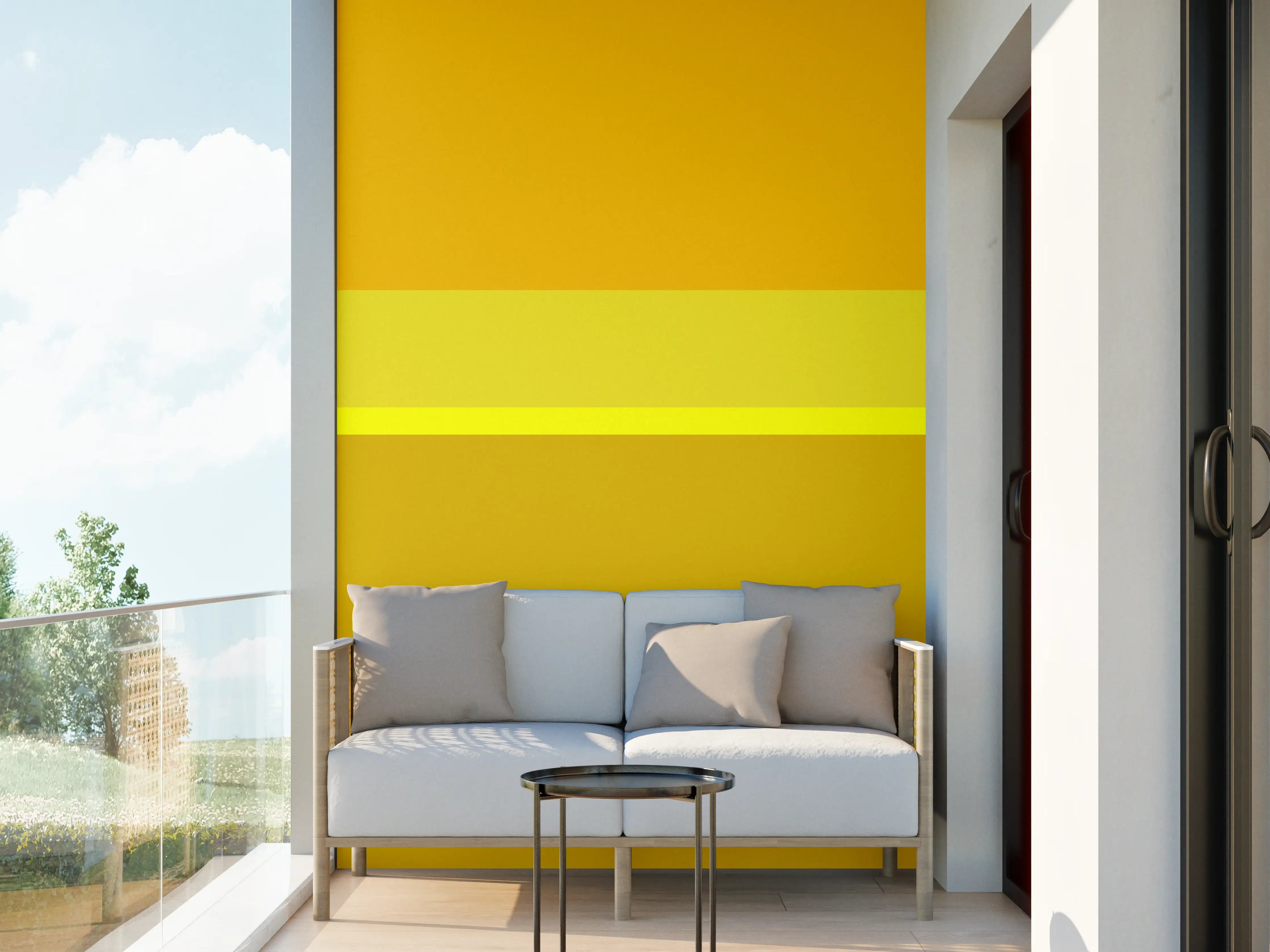 Wandverkleidung außen - The Yellows - Horizontal - Lemon