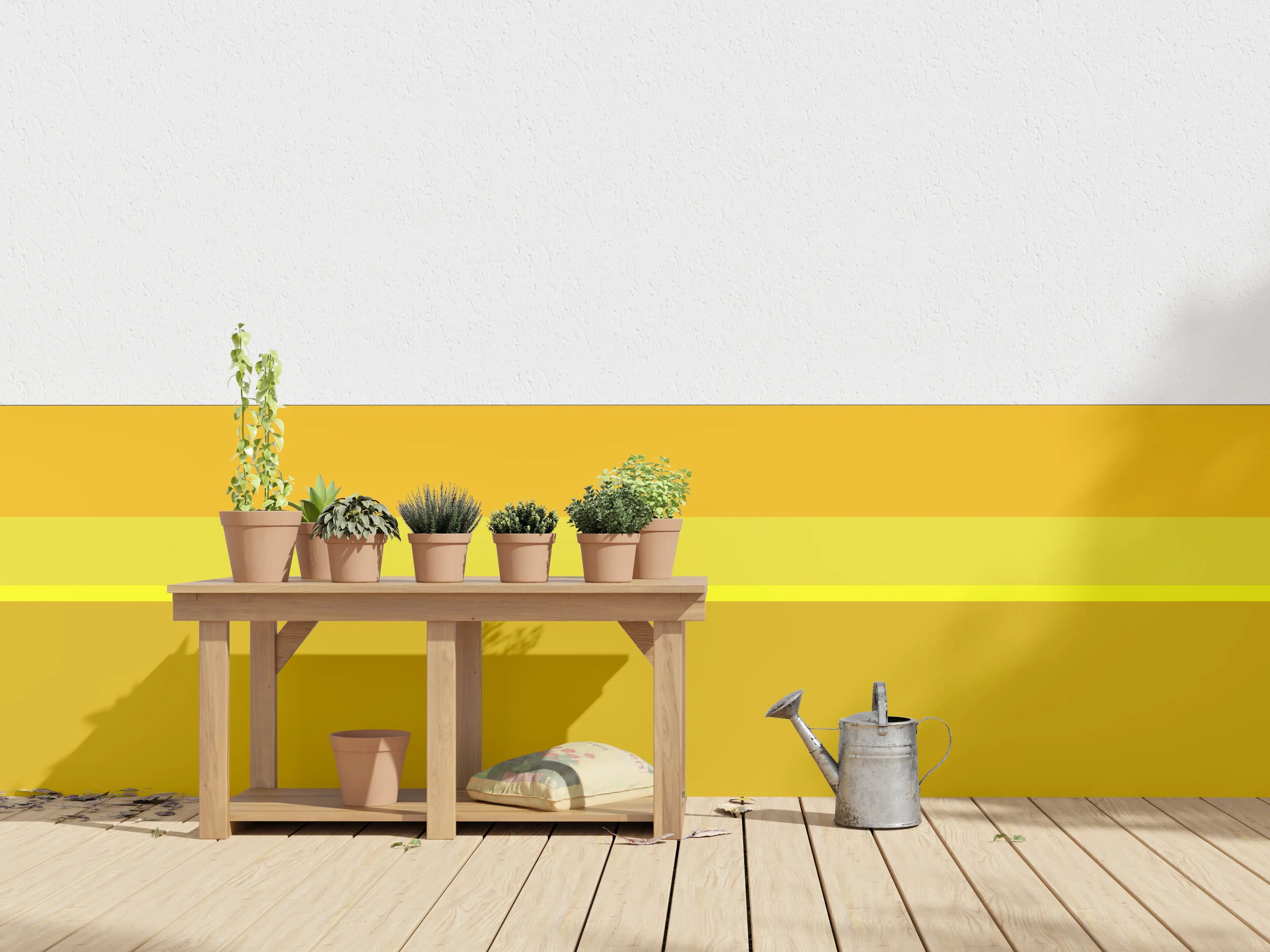 Wandverkleidung außen - The Yellows - Horizontal - Lemon