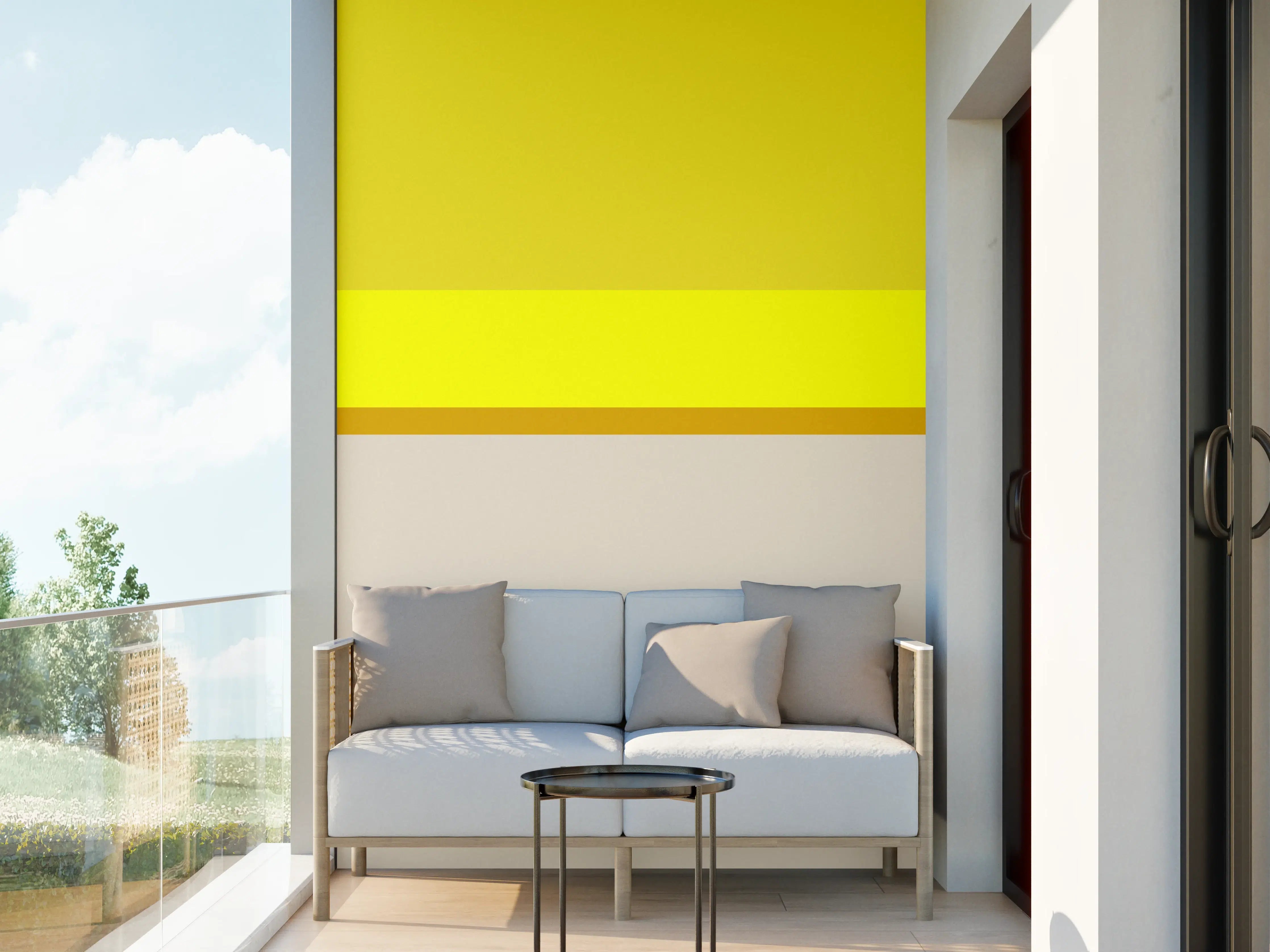Wandverkleidung außen - The Yellows - Horizontal - Vanilla