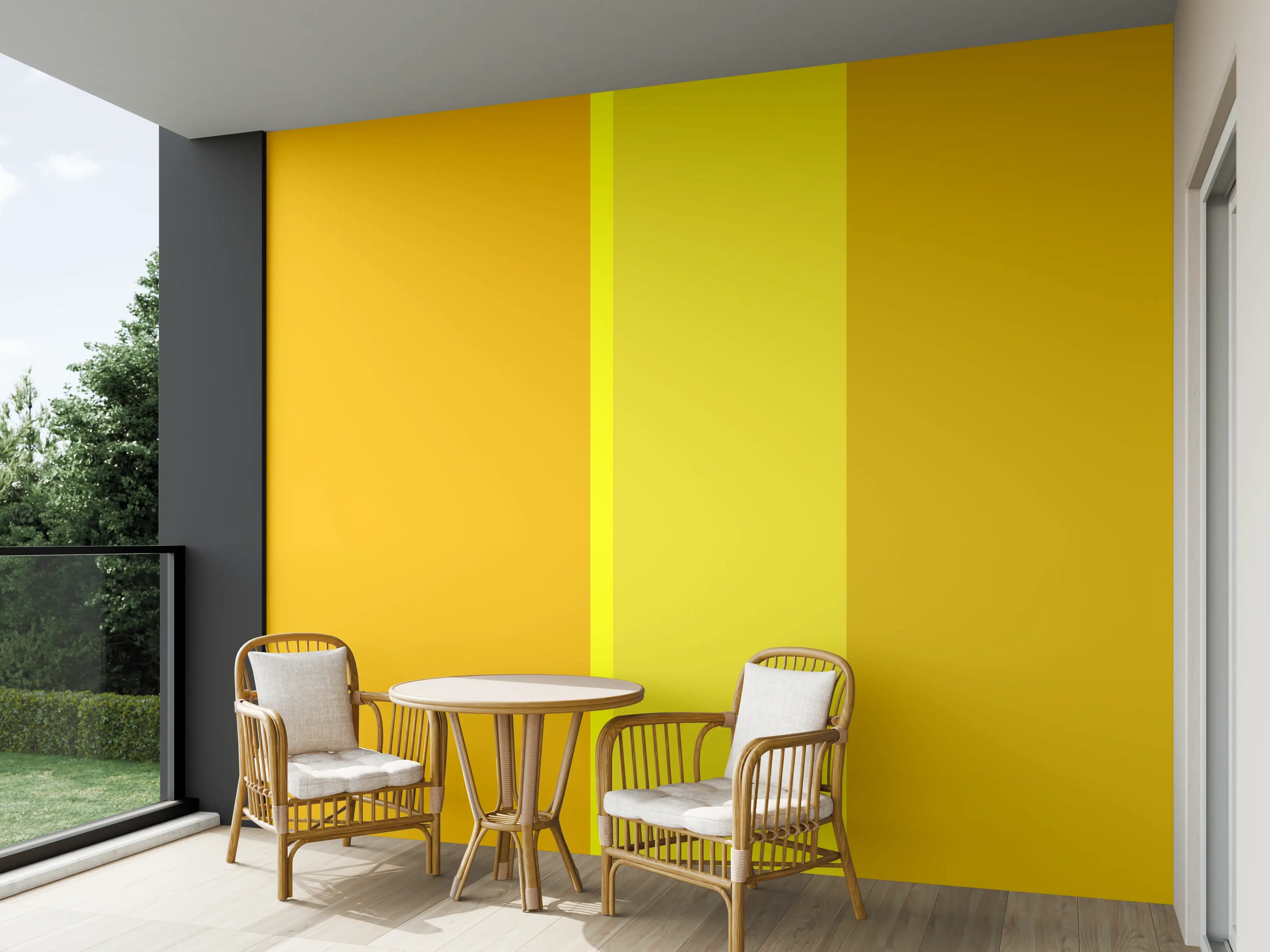 Wandverkleidung außen - The Yellows - Vertical - Lemon