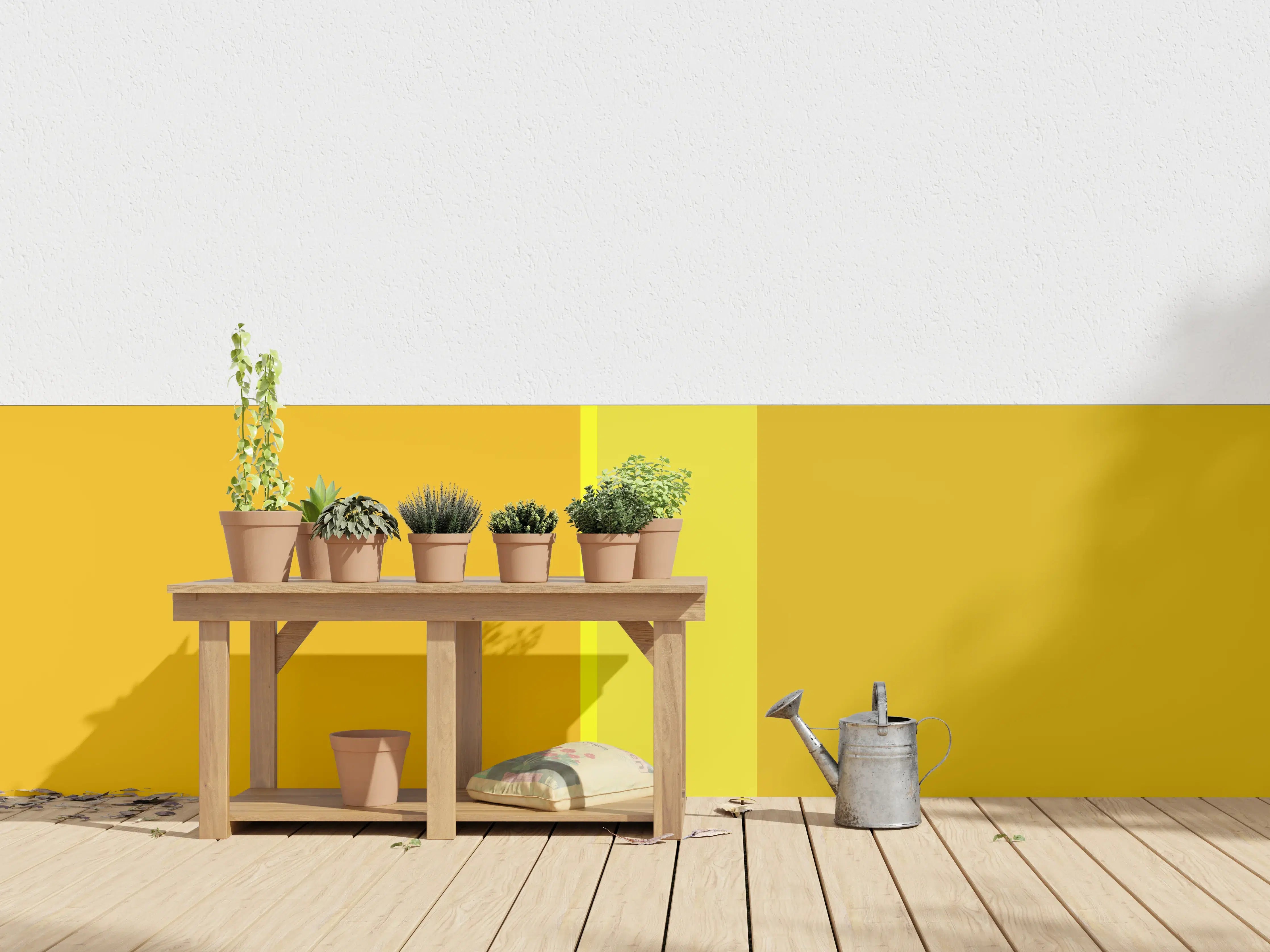 Wandverkleidung außen - The Yellows - Vertical - Lemon