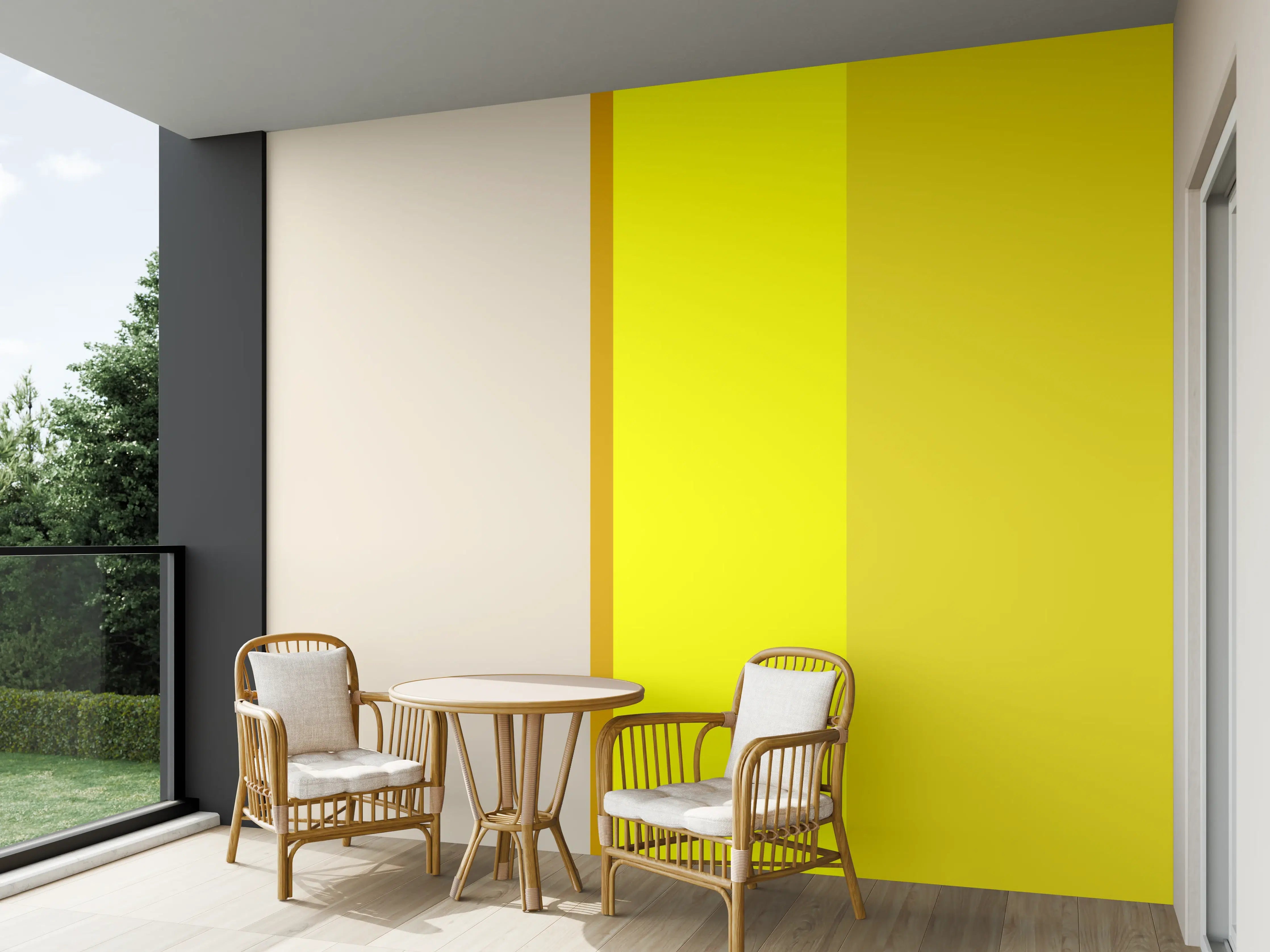Wandverkleidung außen - The Yellows - Vertical - Vanilla