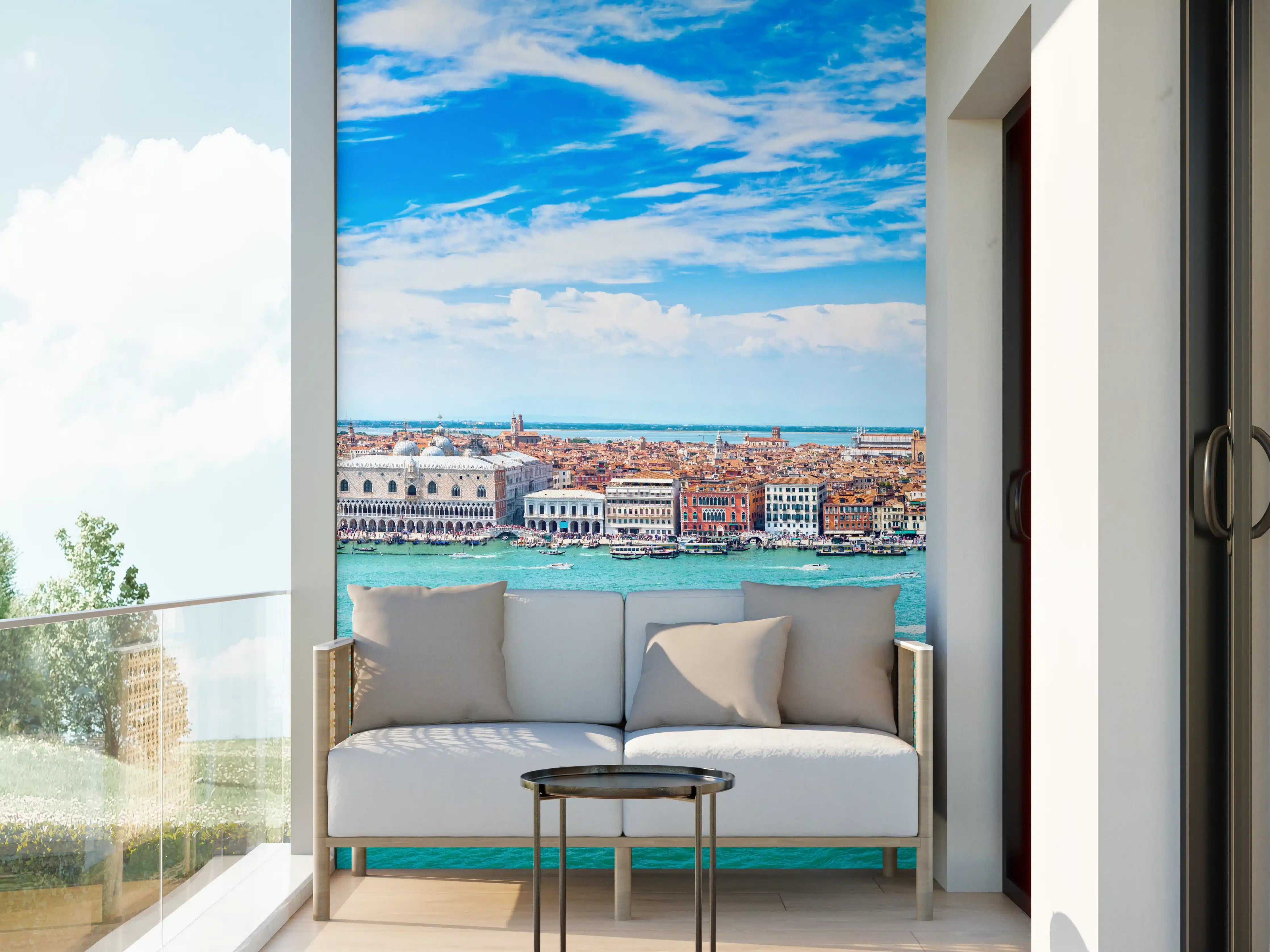 Wandverkleidung außen - Venedig Panoramaluftaufnahme