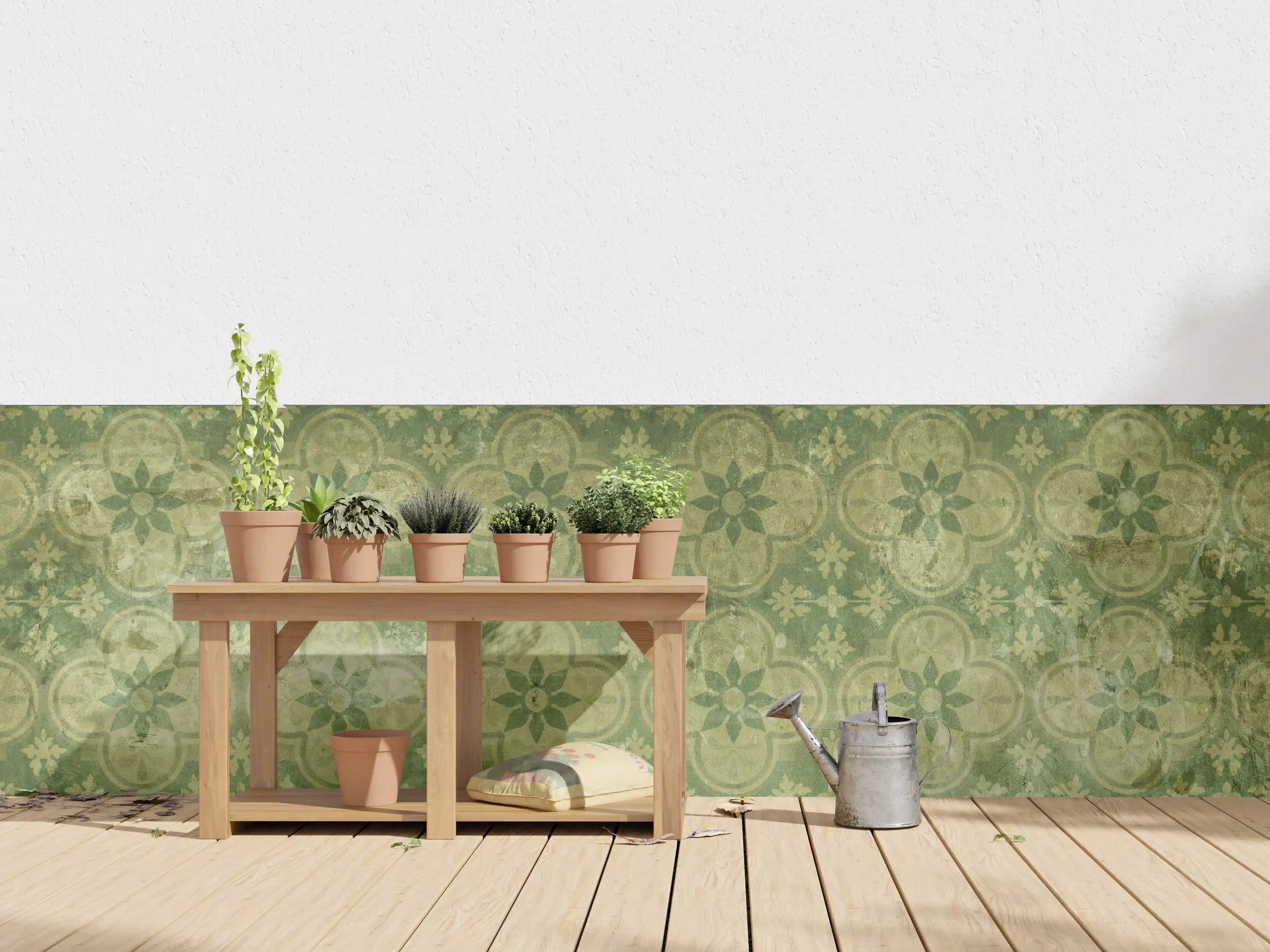 Wandverkleidung außen - Vintage Retro Mosaikfliesen