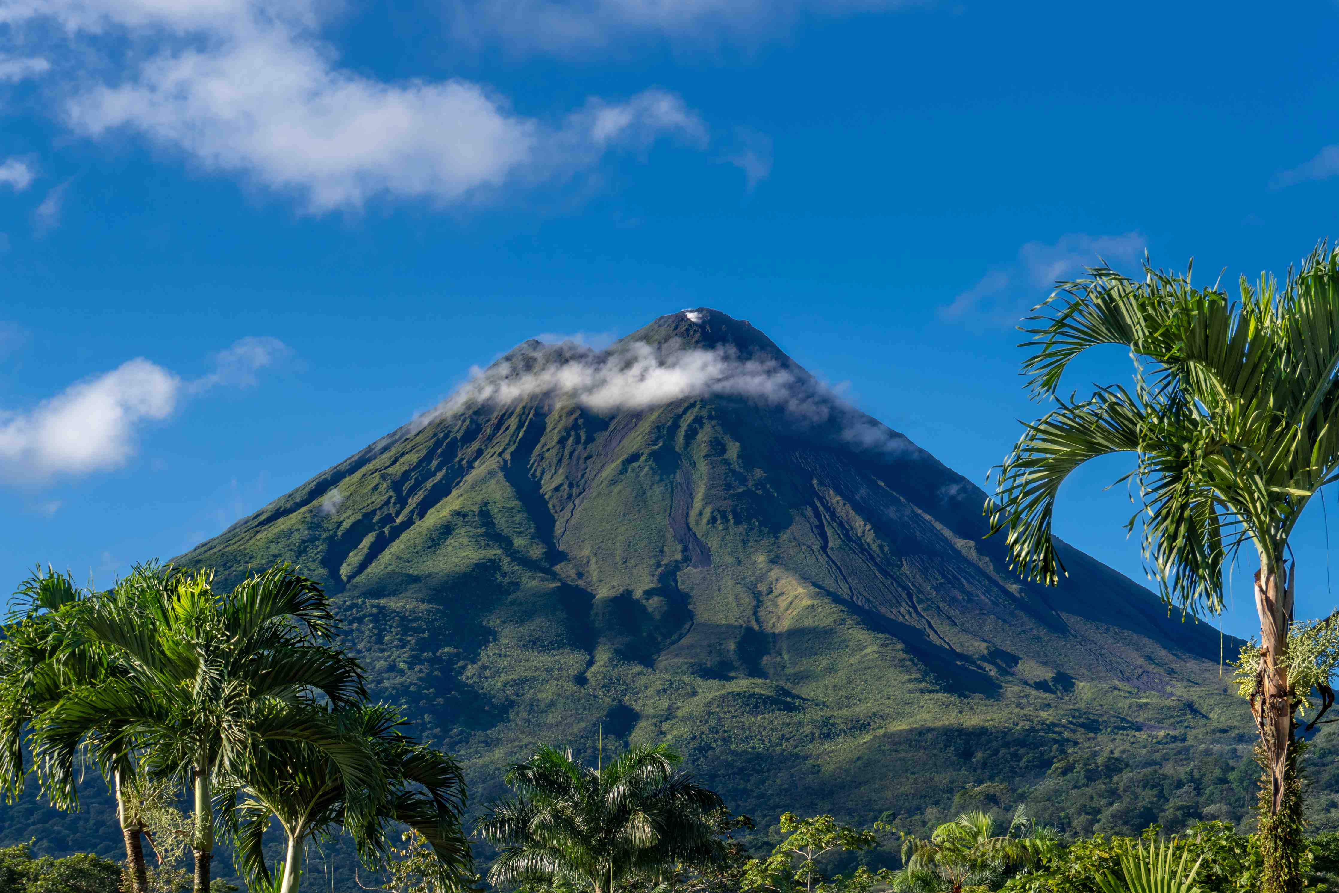 Wandverkleidung außen-Vulkan Arenal von nahem - Costa Rica