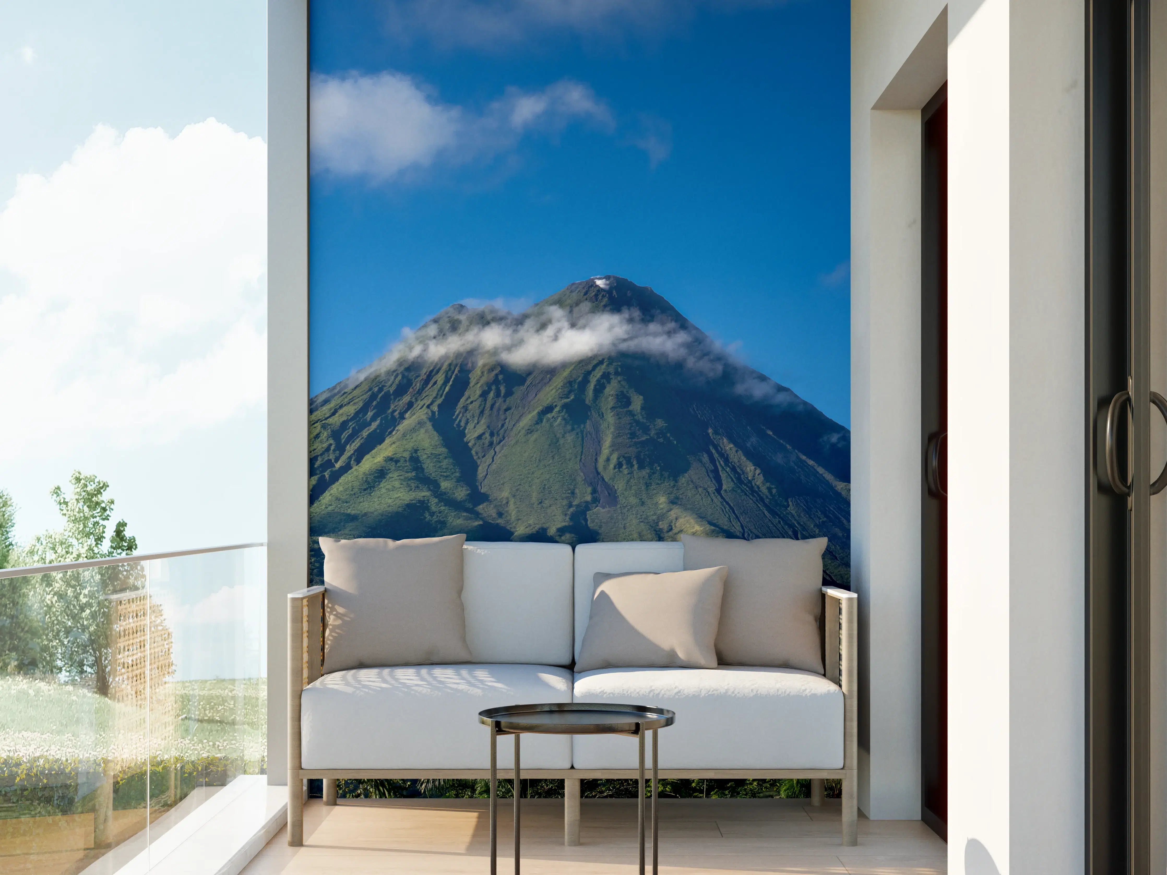 Wandverkleidung außen - Vulkan Arenal von nahem - Costa Rica