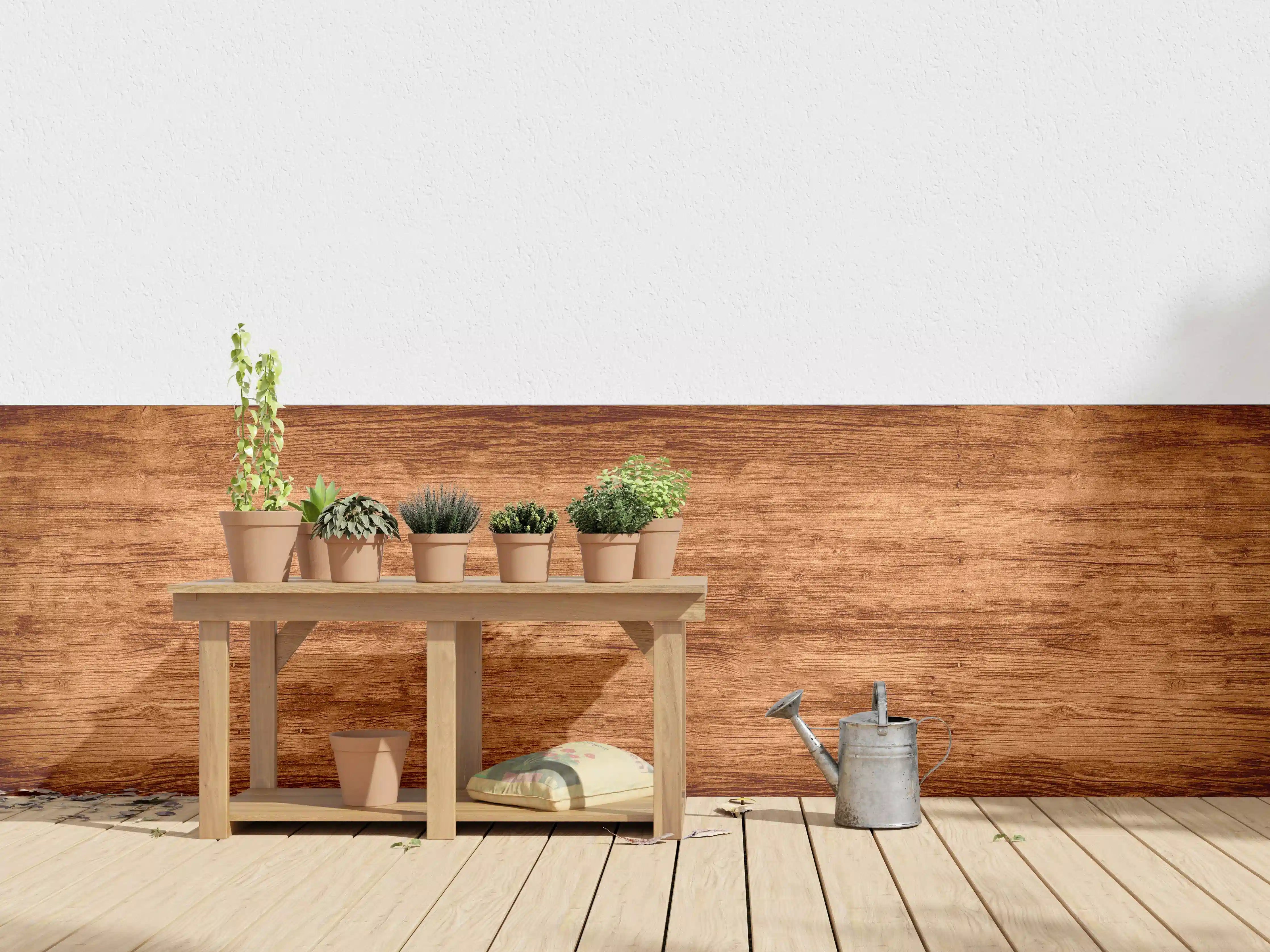 Wandverkleidung außen - Warme Holzoptik mit natürlicher Maserung