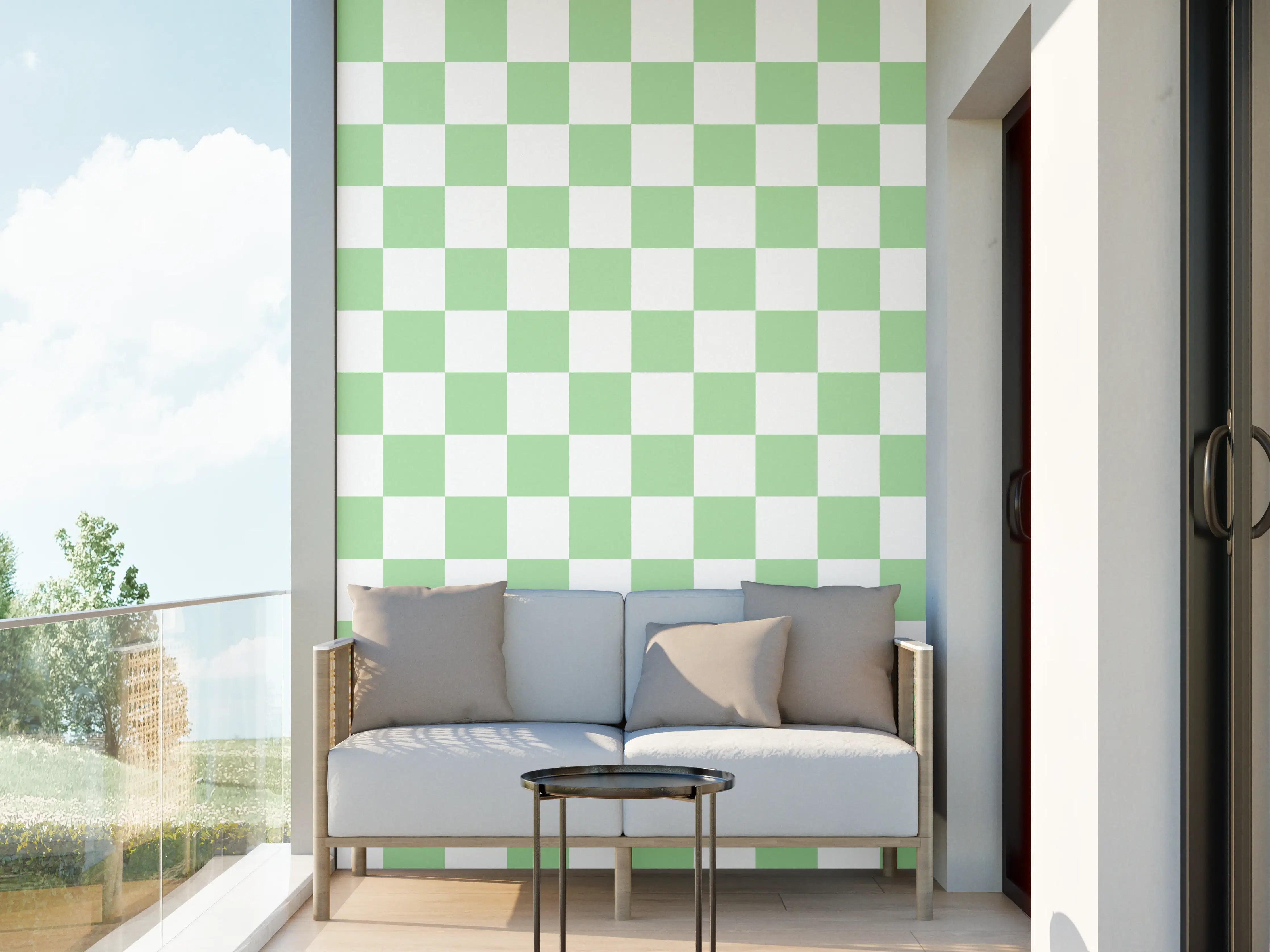Wandverkleidung außen - Weiß-Graue Fliesen mit moderner Eleganz