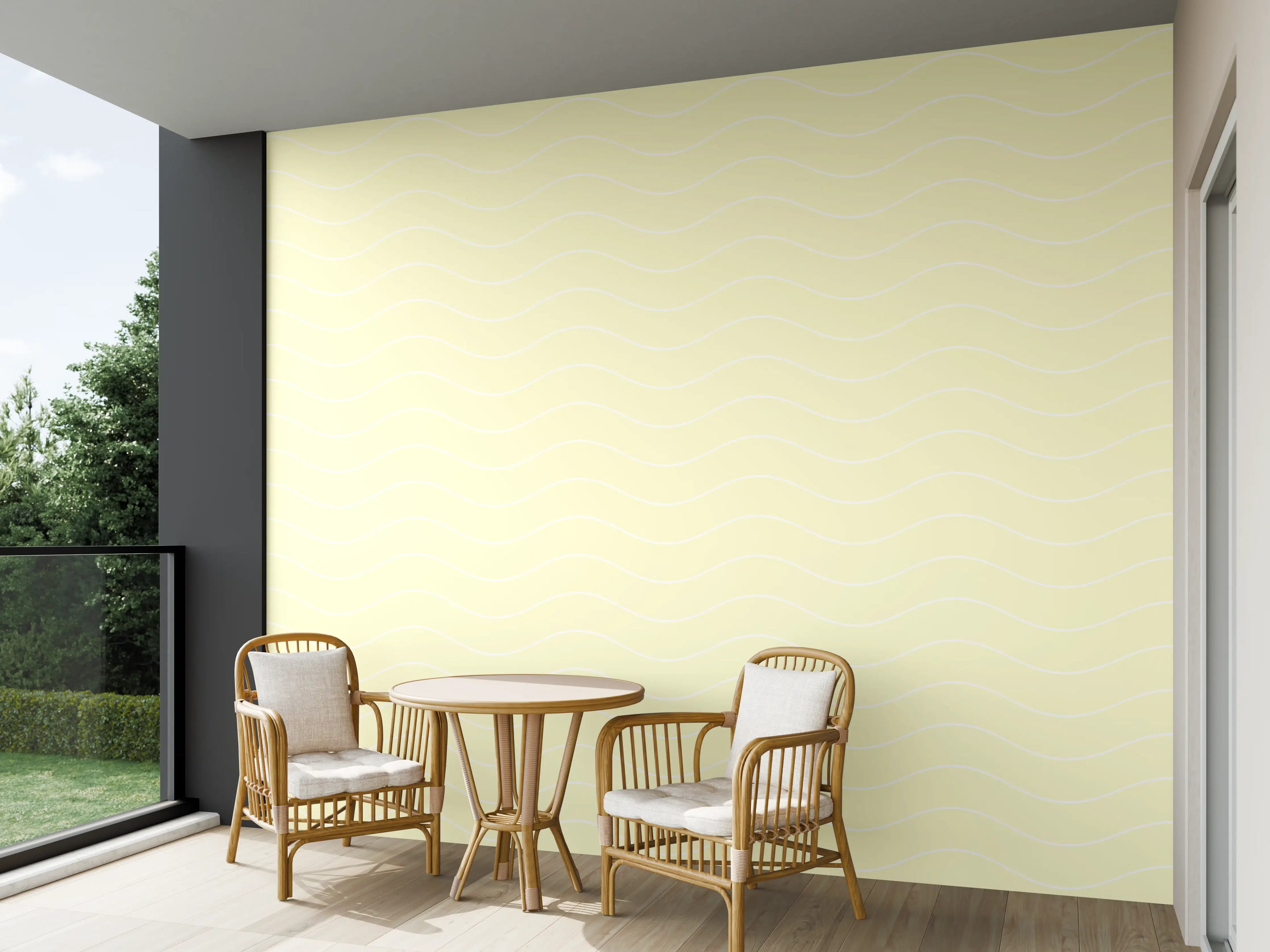 Wandverkleidung außen - Weiß-graue Marmor-Textur in modernem Bad