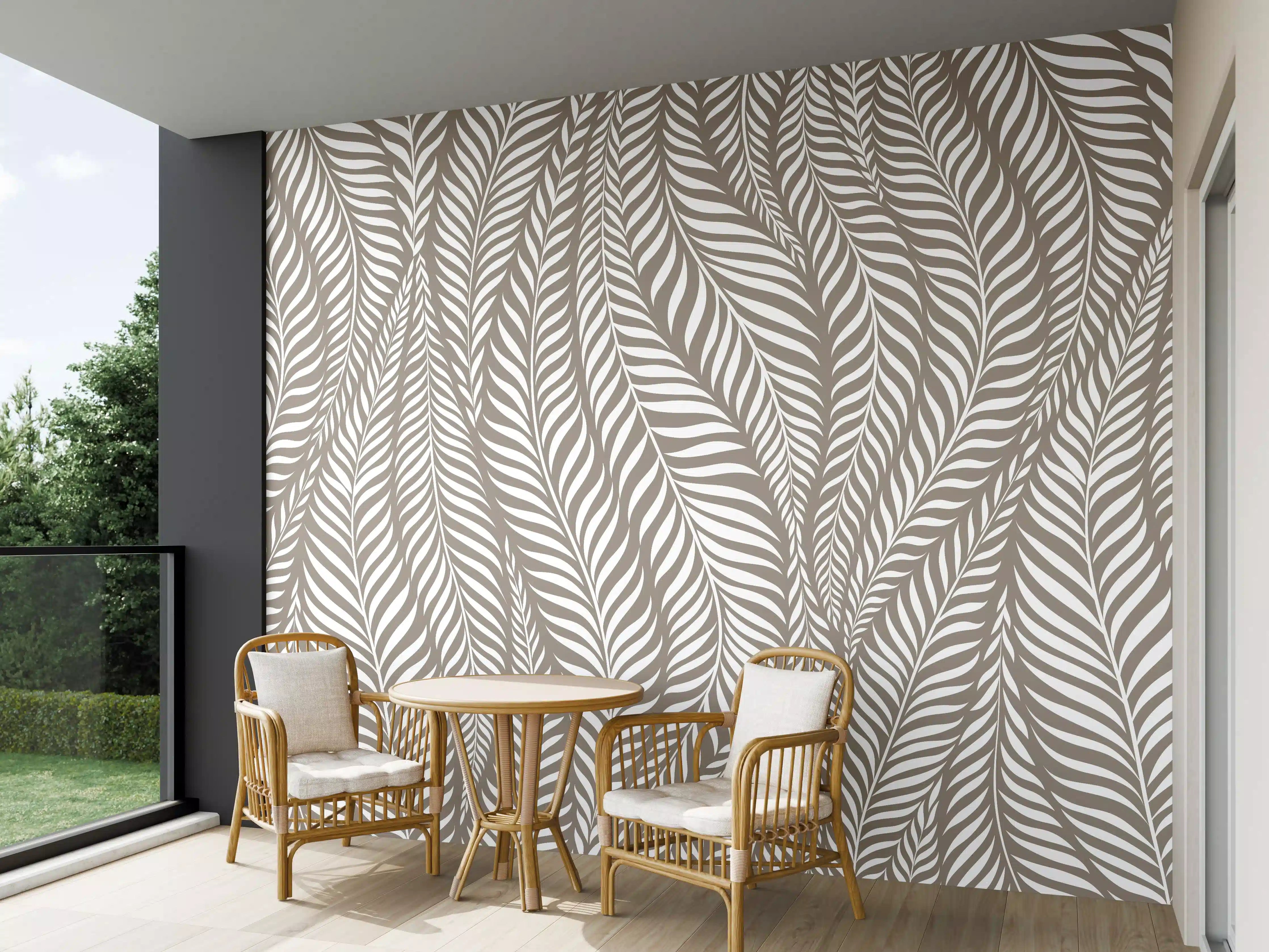 Wandverkleidung außen - Weiße Grautöne, elegante Wandgestaltung