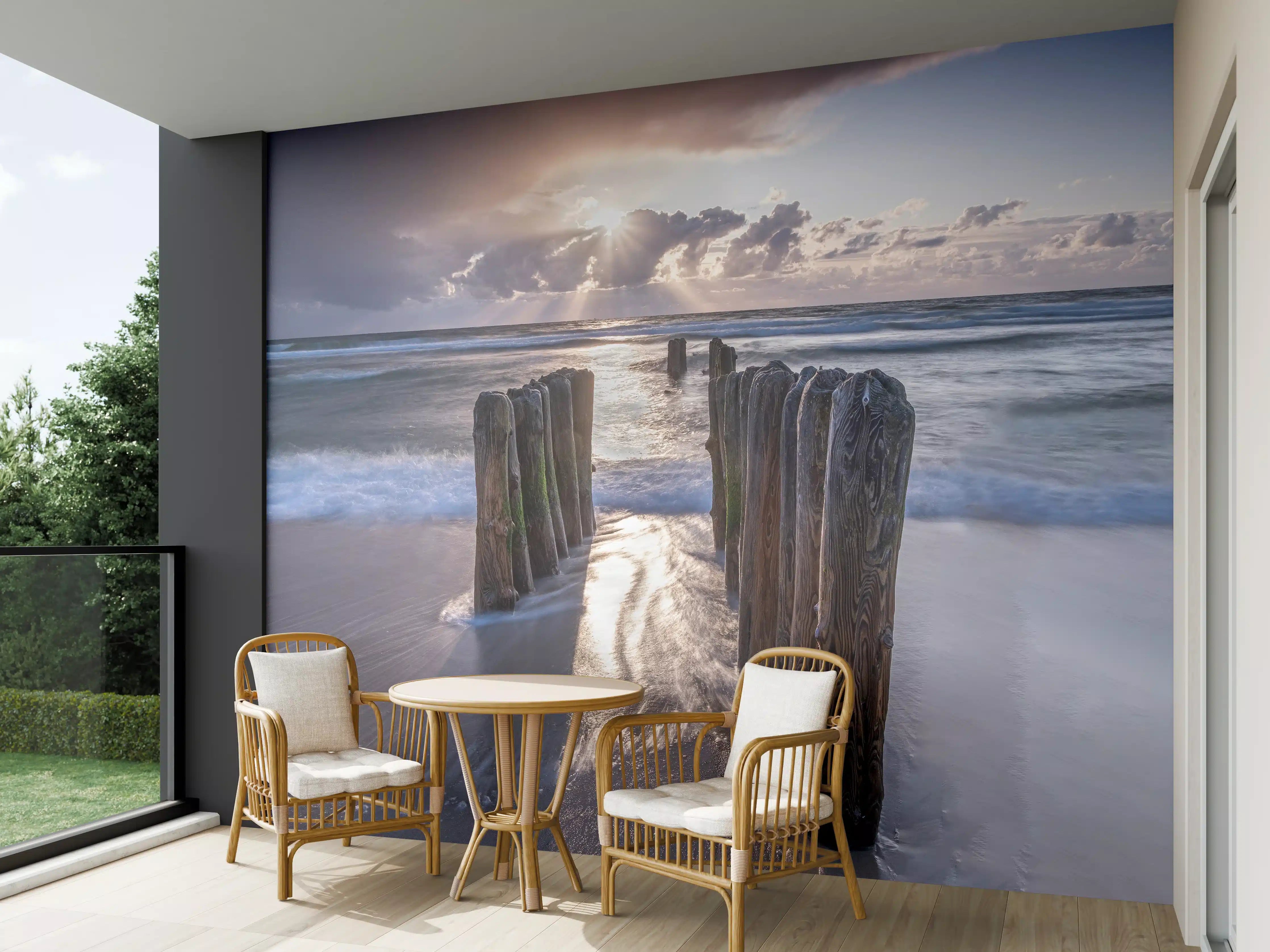 Wandverkleidung außen - Wunderschöne Buhnen auf Sylt