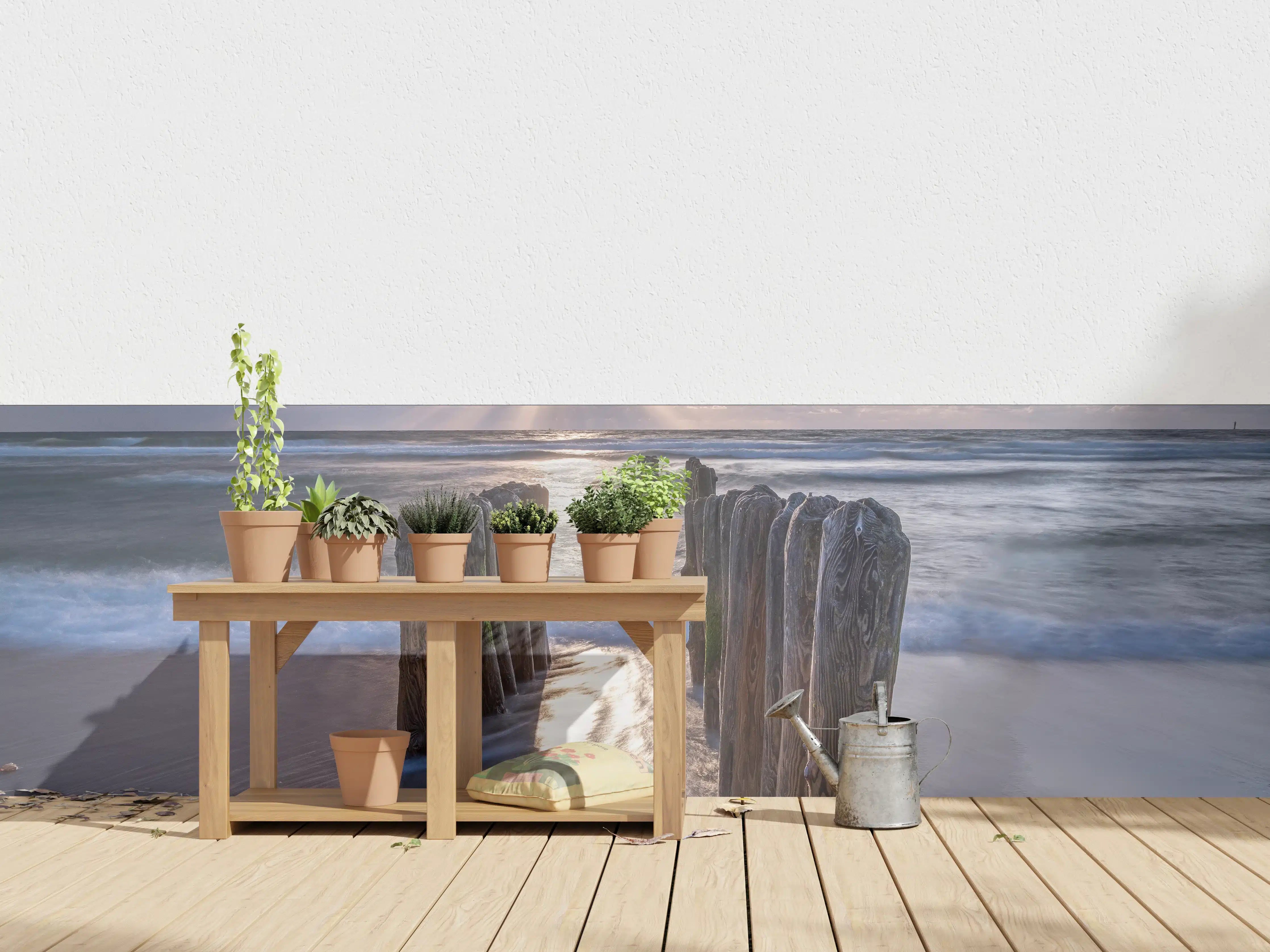 Wandverkleidung außen - Wunderschöne Buhnen auf Sylt